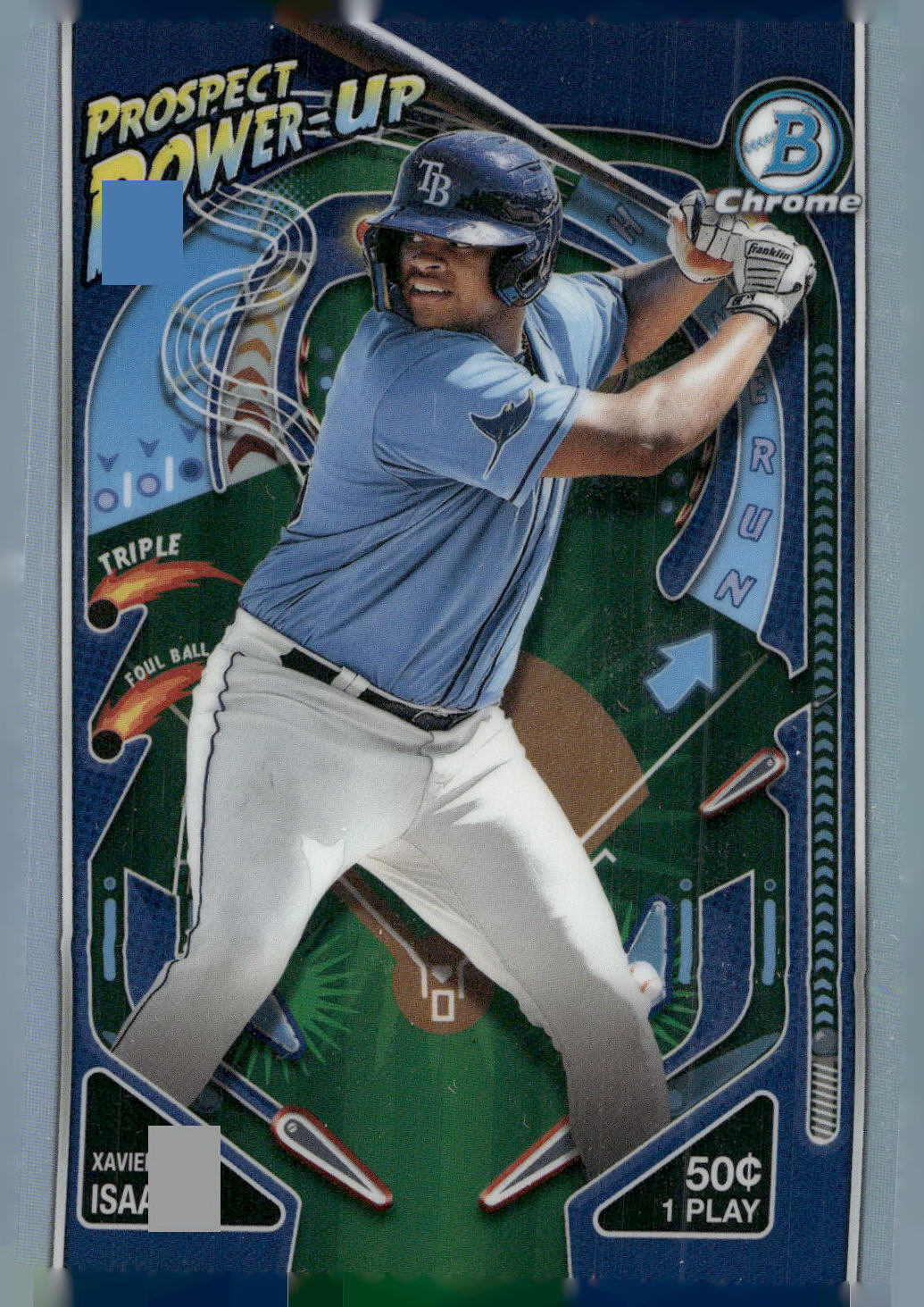 2024 Bowman #PP-15 Xavier Isaac Prospect Power-Up