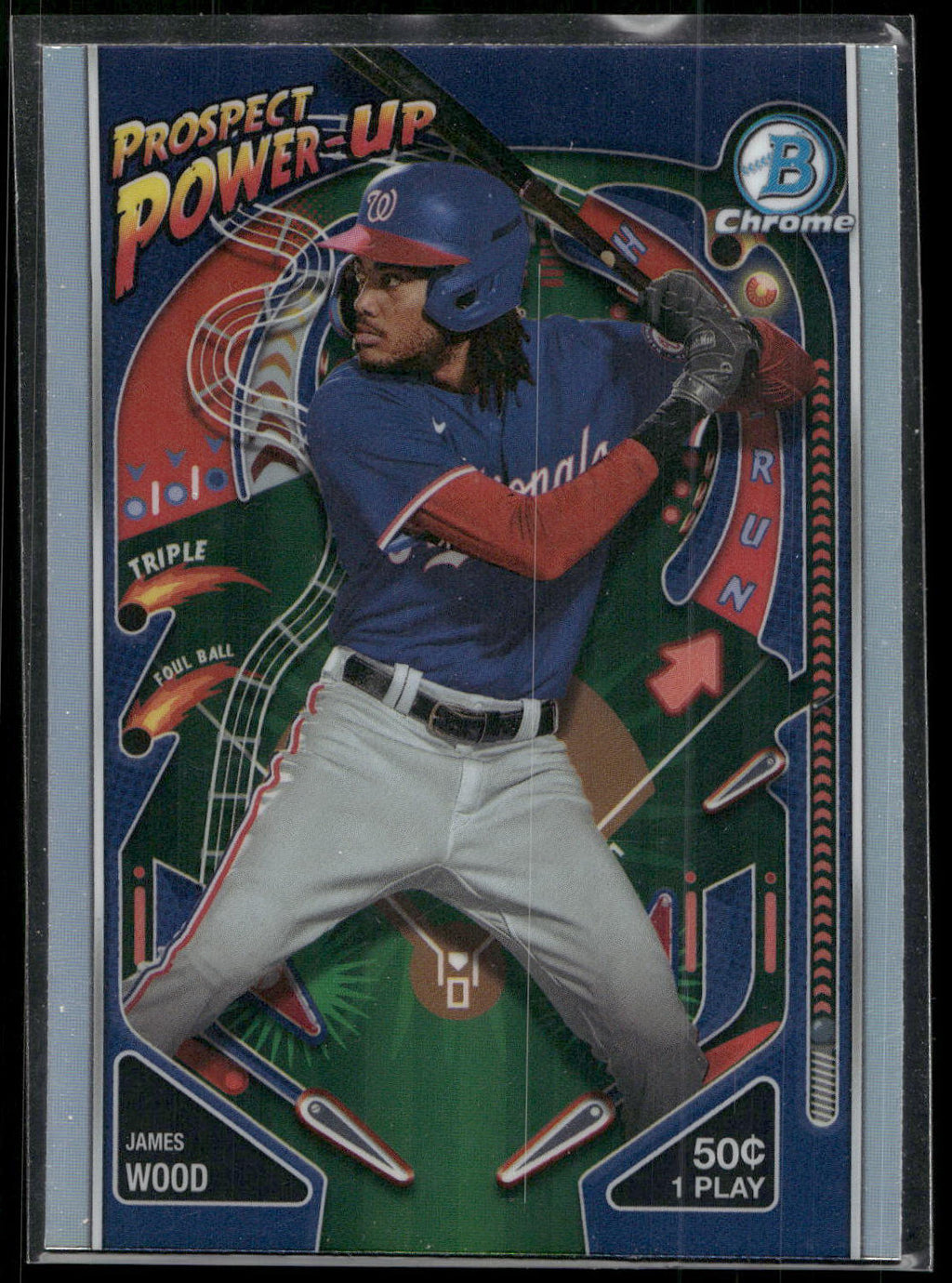 2024 Bowman #PP-14 James Wood Prospect Power-Up