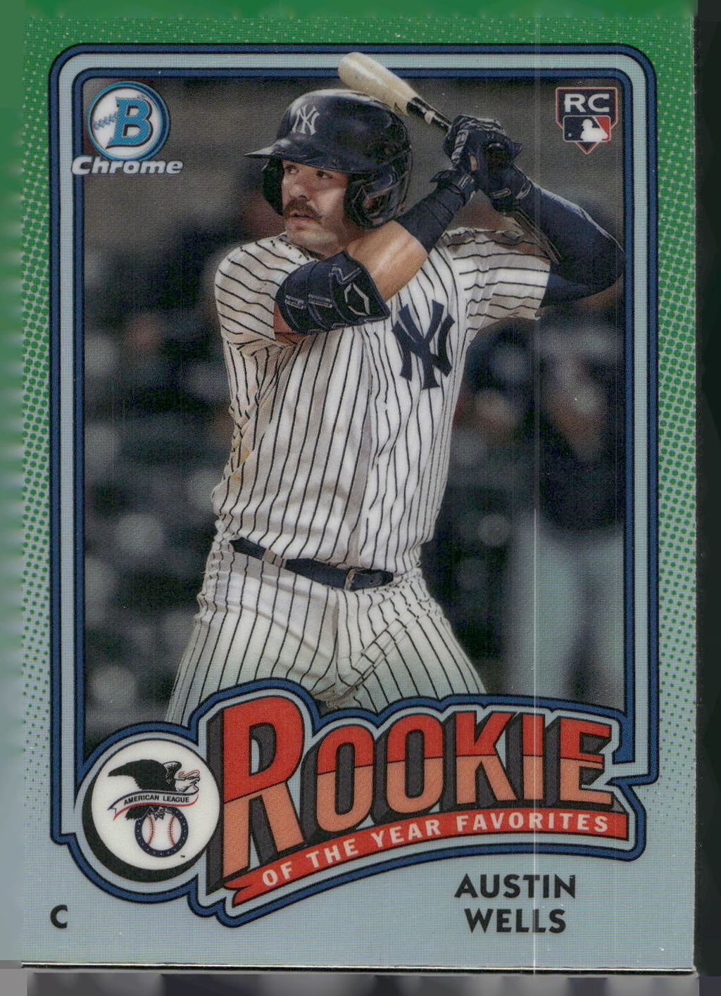2024 Bowman #ROY-2 Austin Wells Rookie of the Year Favorites