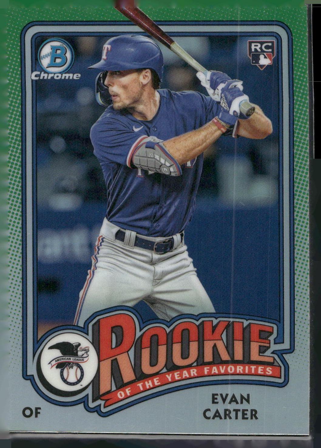 2024 Bowman #ROY-12 Evan Carter Rookie of the Year Favorites