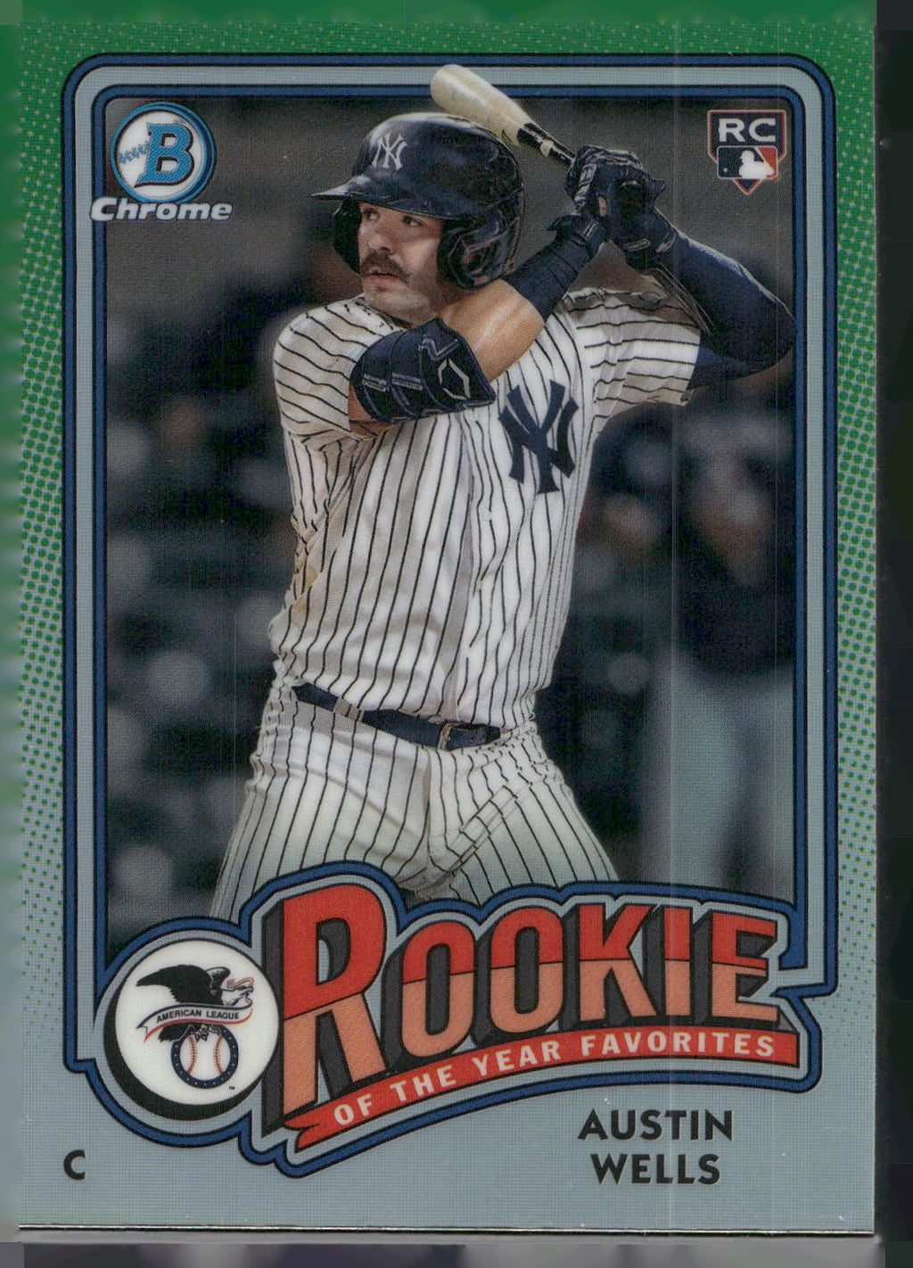 2024 Bowman #ROY-2 Austin Wells Rookie of the Year Favorites