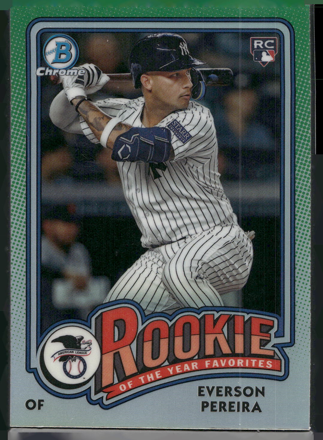 2024 Bowman #ROY-15 Everson Pereira Rookie of the Year Favorites