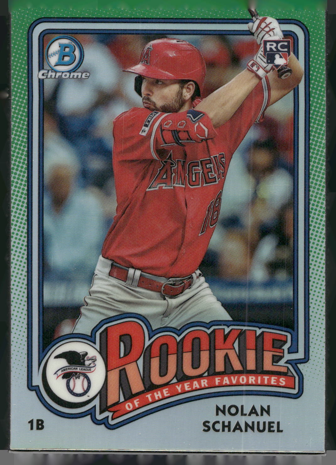 2024 Bowman #ROY-9 Nolan Schanuel Rookie of the Year Favorites