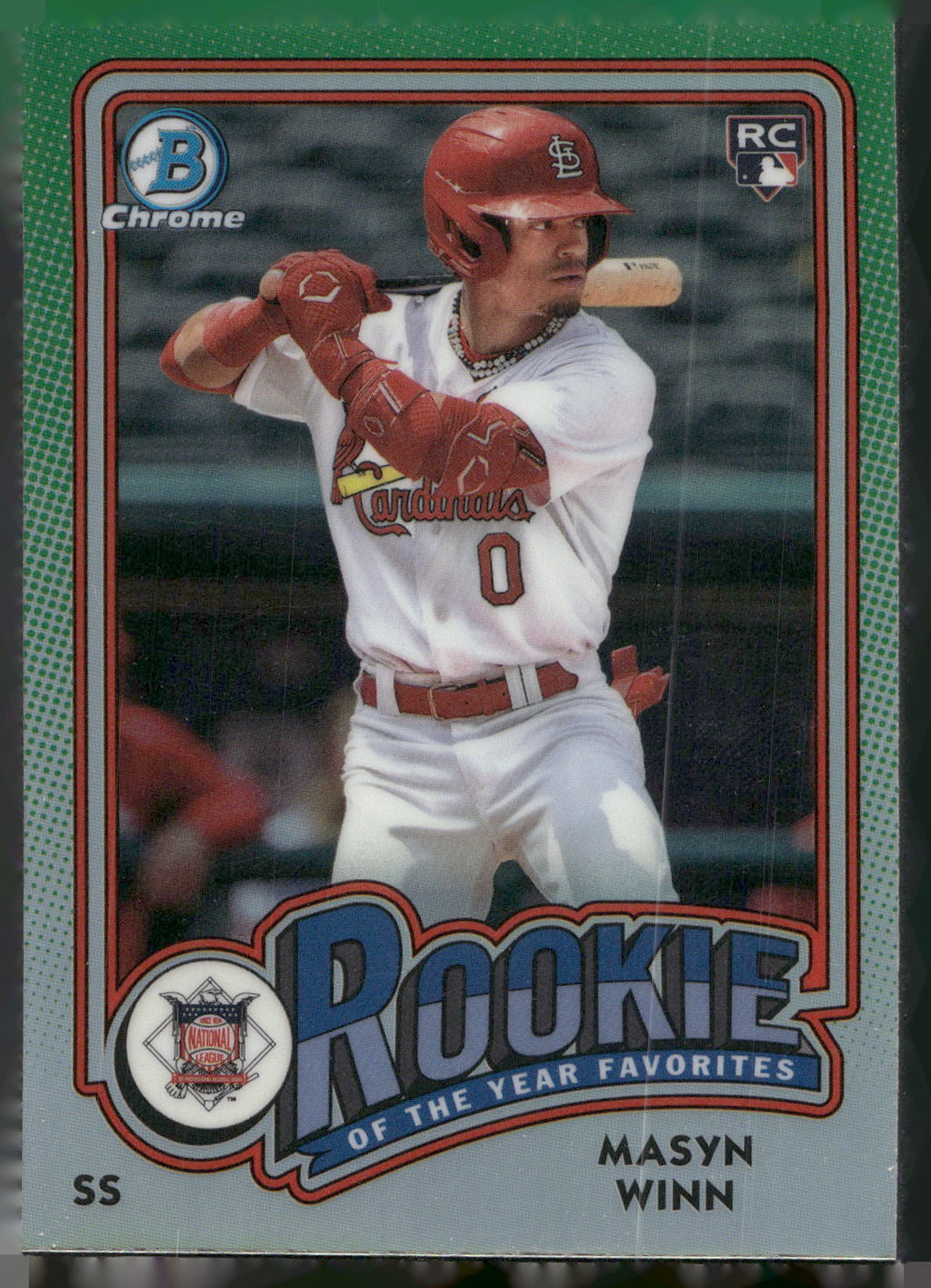 2024 Bowman #ROY-3 Masyn Winn Rookie of the Year Favorites