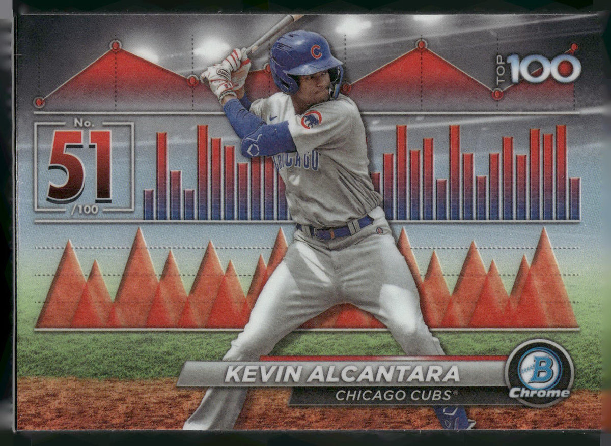 2024 Bowman #BTP-51 Kevin Alcantara Bowman Scouts' Top 100