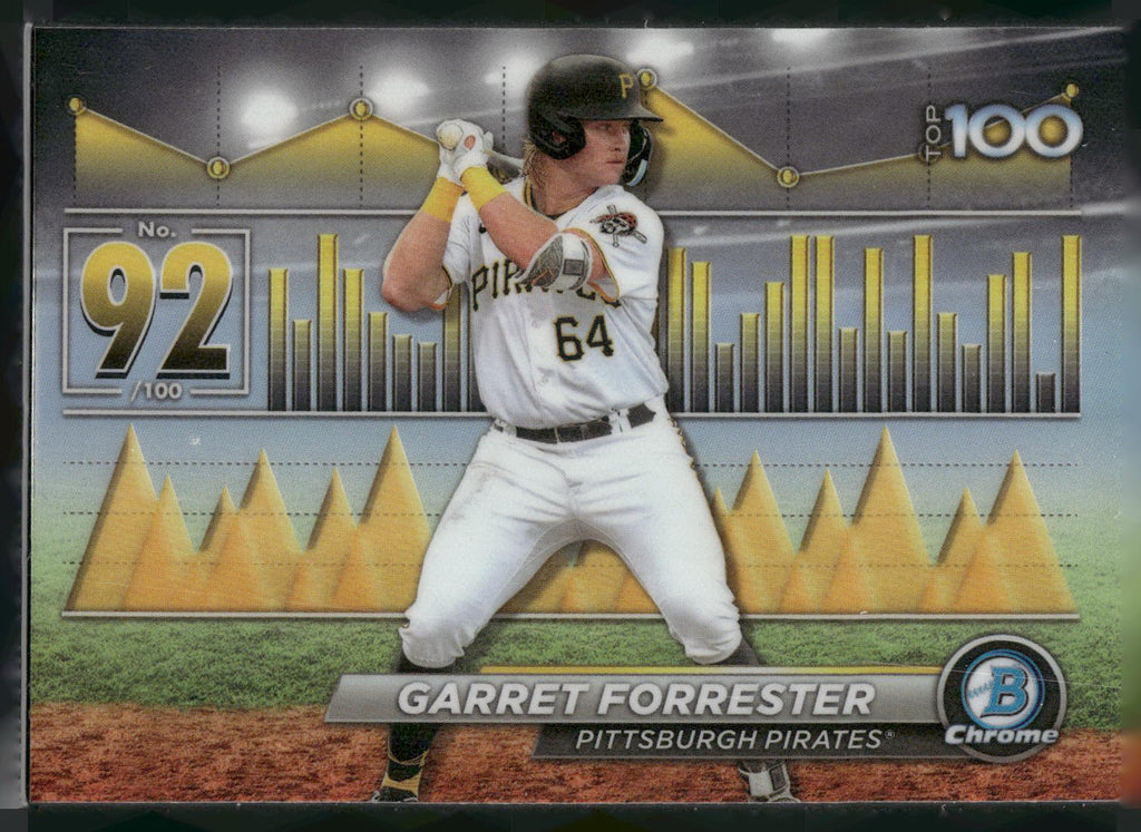 2024 Bowman #BTP-92 Garret Forrester Bowman Scouts' Top 100