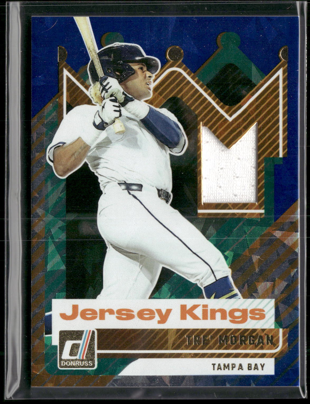 2025 Donruss #JK-TM Tre' Morgan Jersey Kings Blue Ice