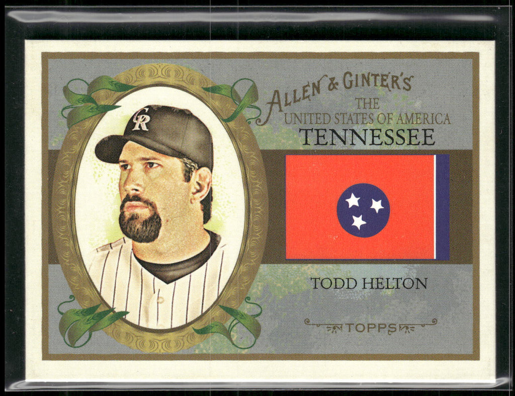 2008 Topps Allen & Ginter #US42 Todd Helton United States