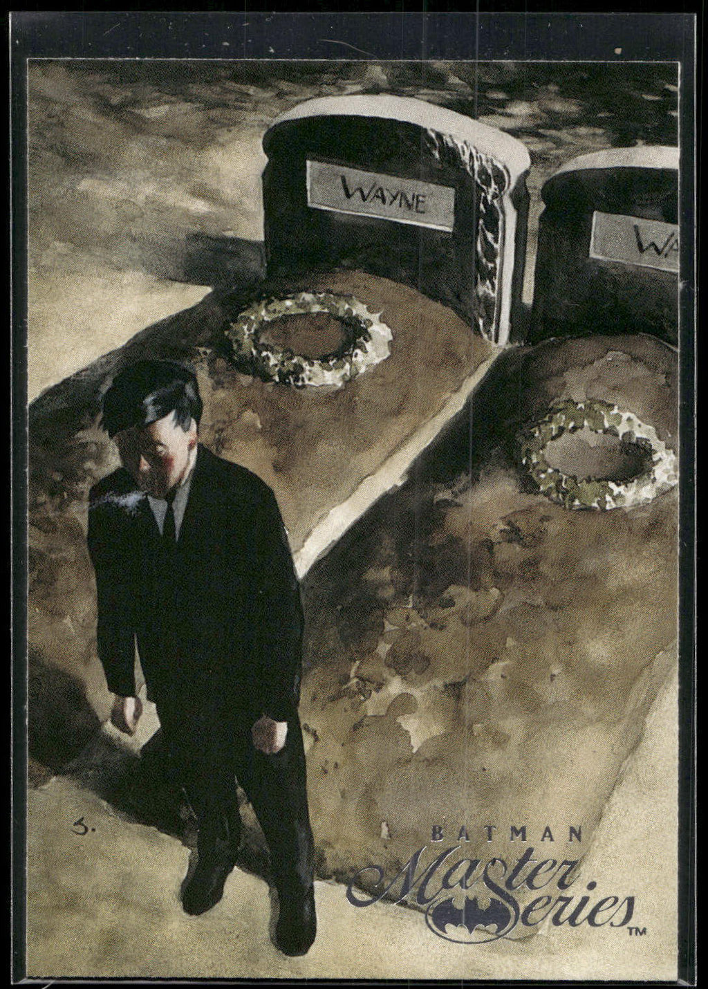 1996 SkyBox Batman Master Series #20 The Journal of Alfred Pennyworth