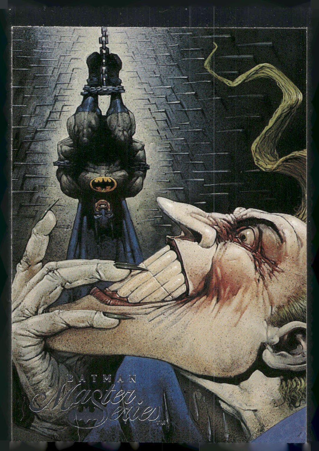 1996 SkyBox Batman Master Series #18 Deathtrap