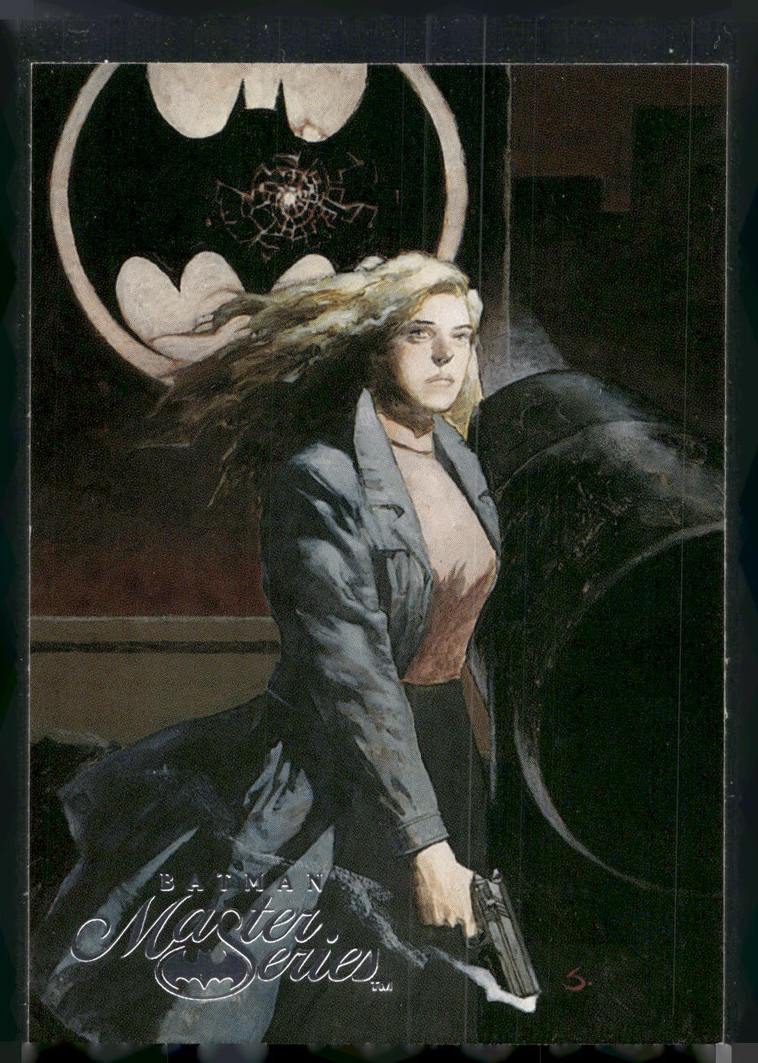 1996 SkyBox Batman Master Series #17 Lt. Sarah Essen Gordon