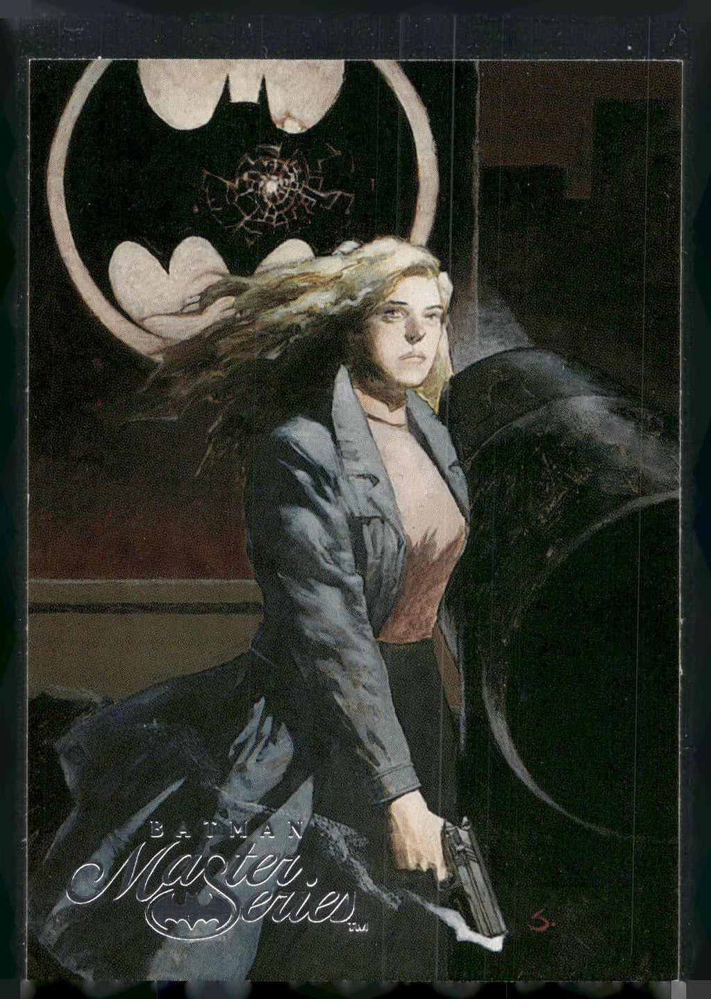 1996 SkyBox Batman Master Series #17 Lt. Sarah Essen Gordon