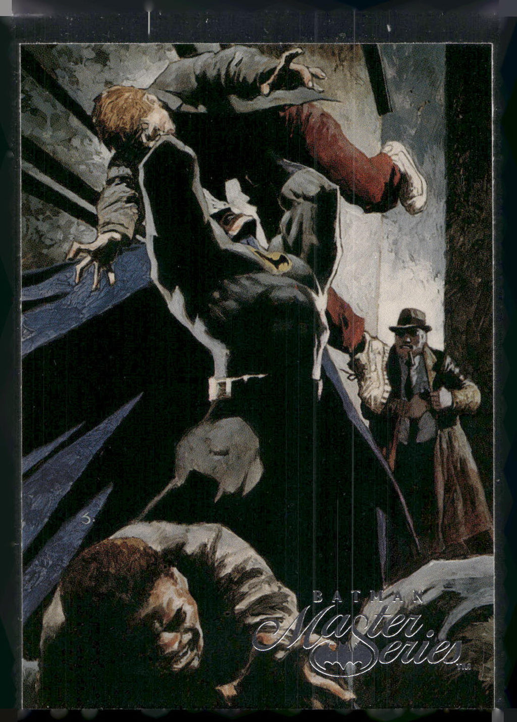 1996 SkyBox Batman Master Series #12 Sgt. Harvey Bullock