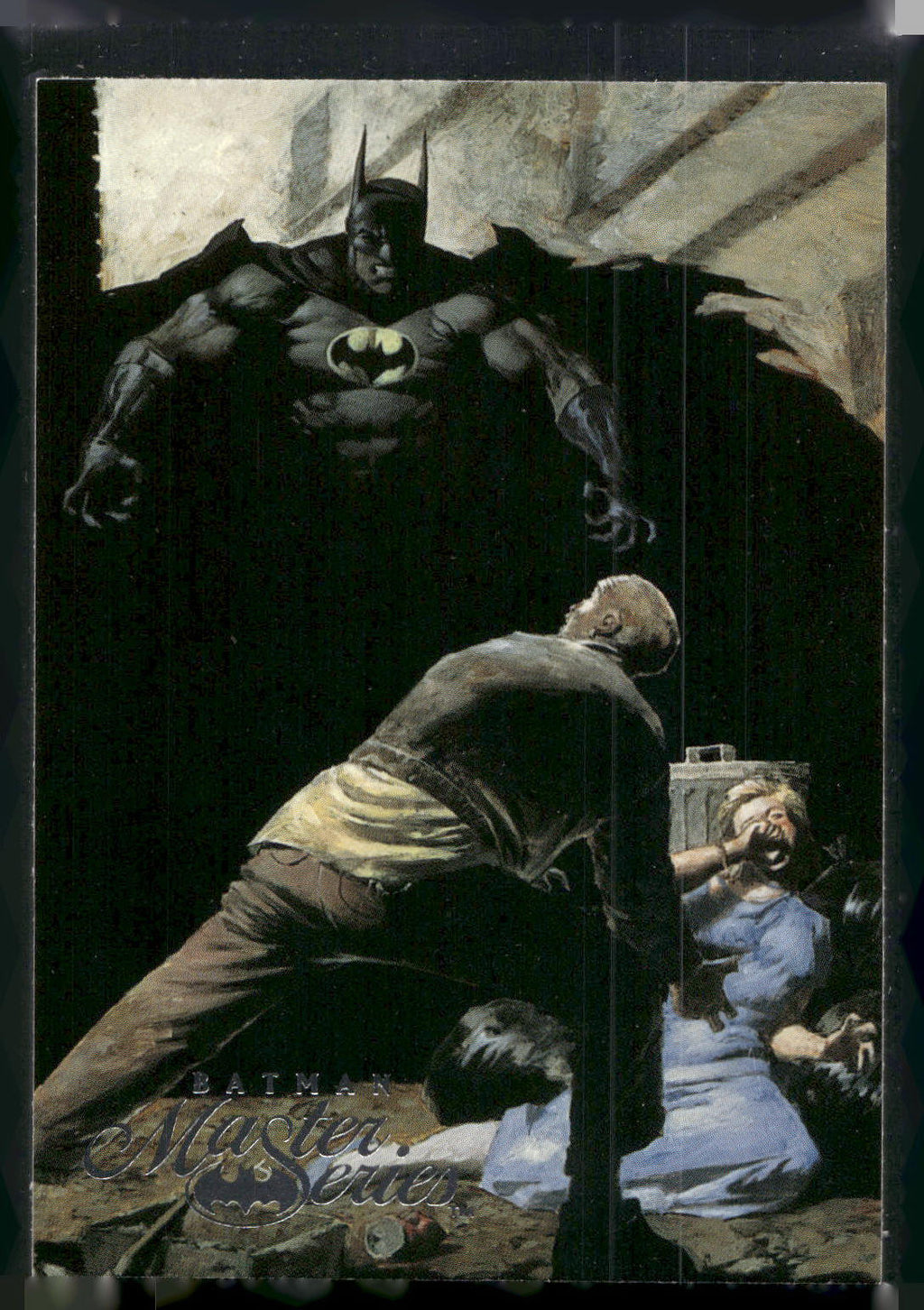 1996 SkyBox Batman Master Series #8 Death of a Dark Legend