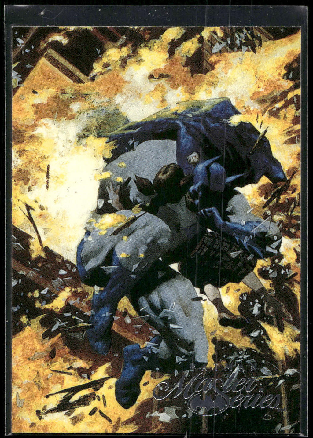 1996 SkyBox Batman Master Series #7 He Was Real!