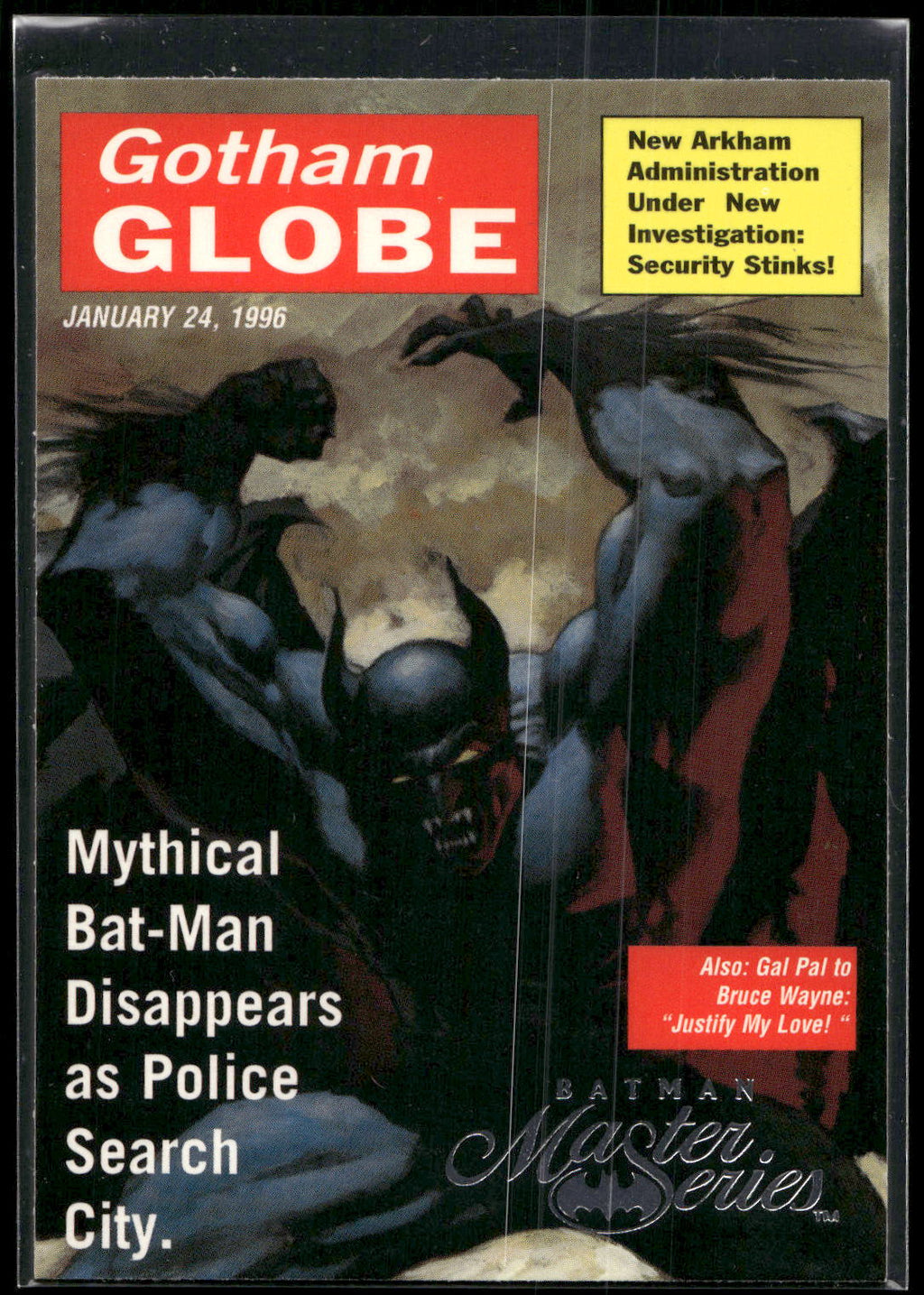 1996 SkyBox Batman Master Series #6 Ghost of a Ghost