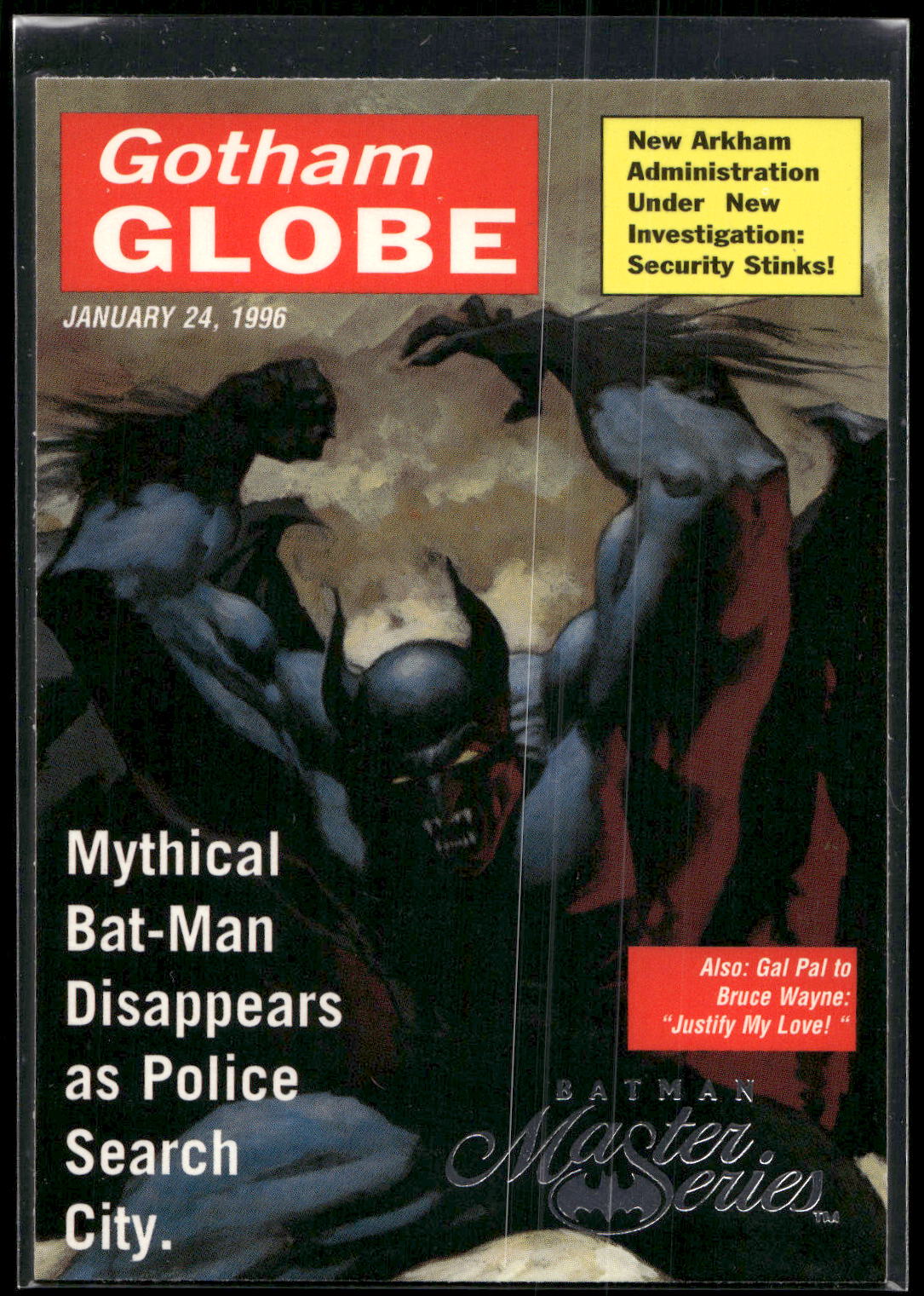 1996 SkyBox Batman Master Series #6 Ghost of a Ghost