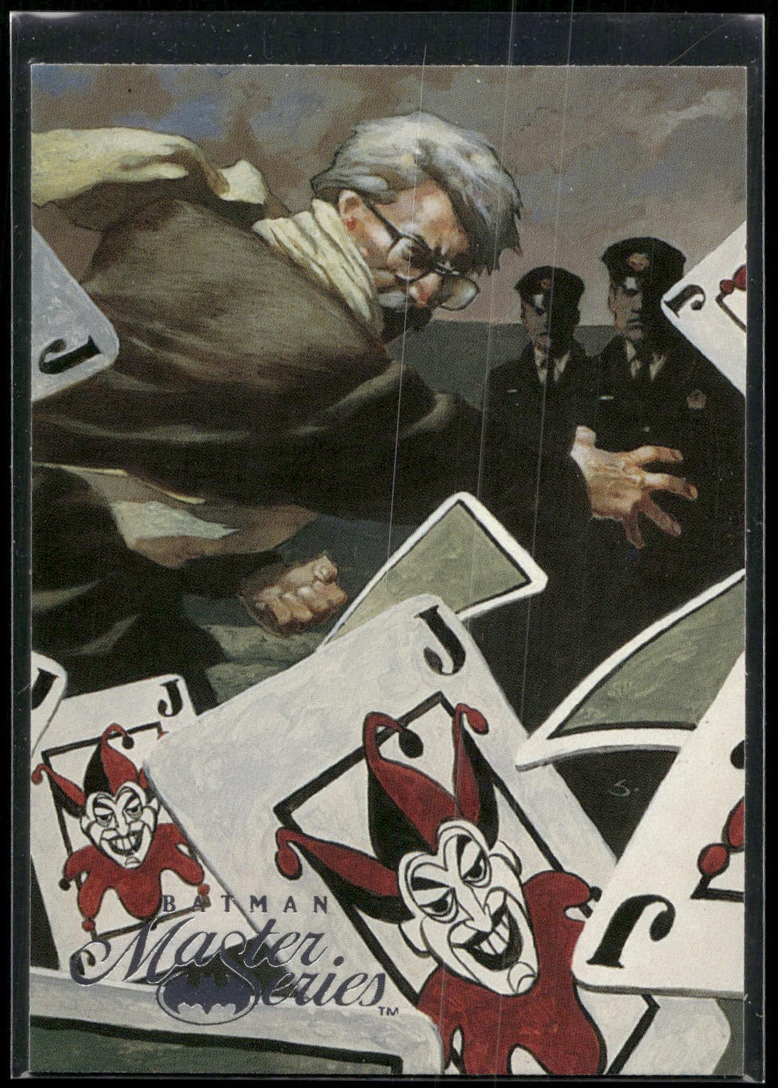 1996 SkyBox Batman Master Series #5 Stacked Deck