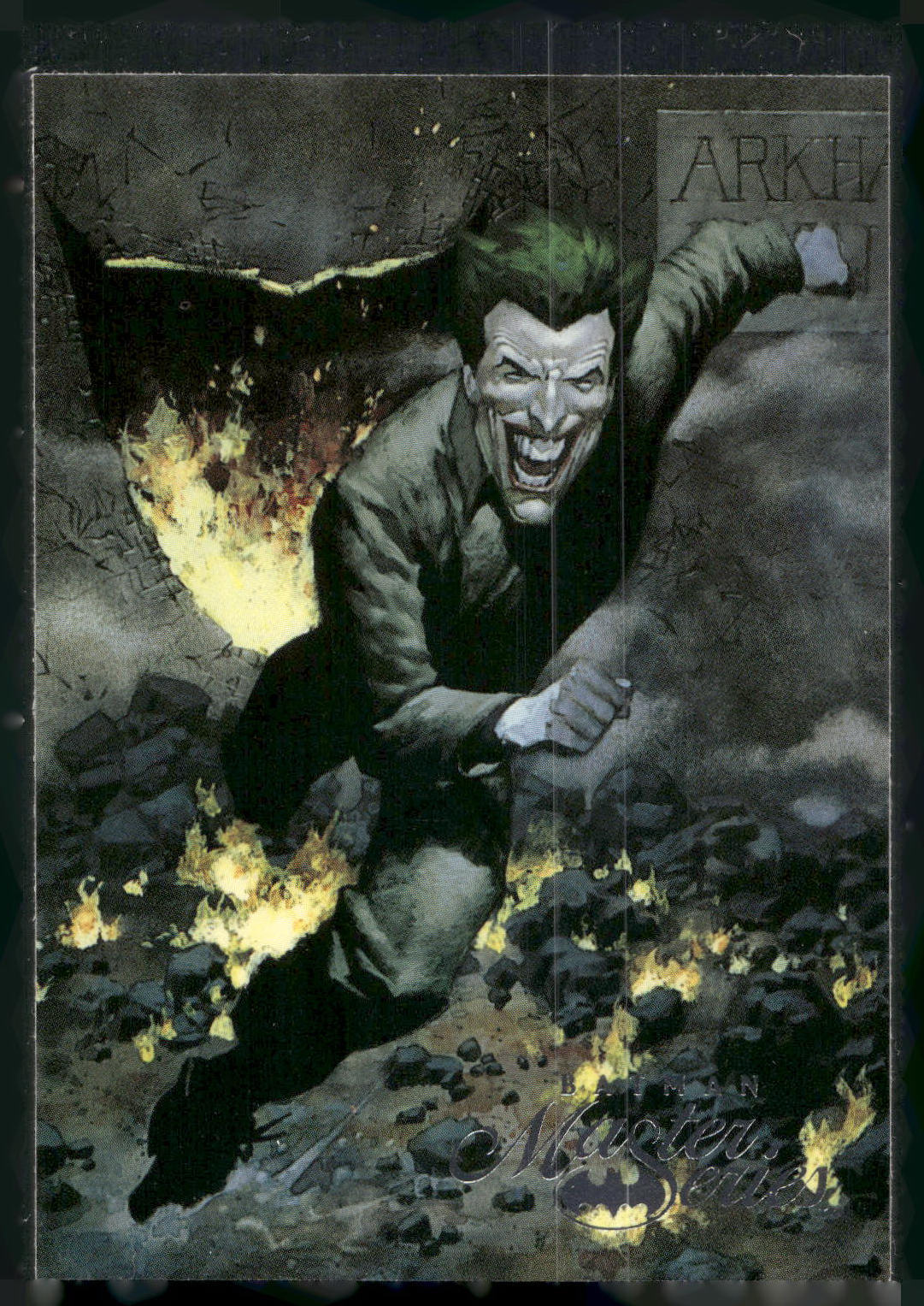 1996 SkyBox Batman Master Series #3 Bulletin!