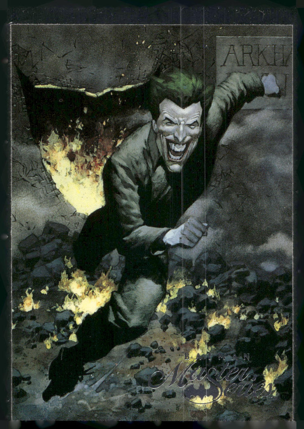 1996 SkyBox Batman Master Series #3 Bulletin!