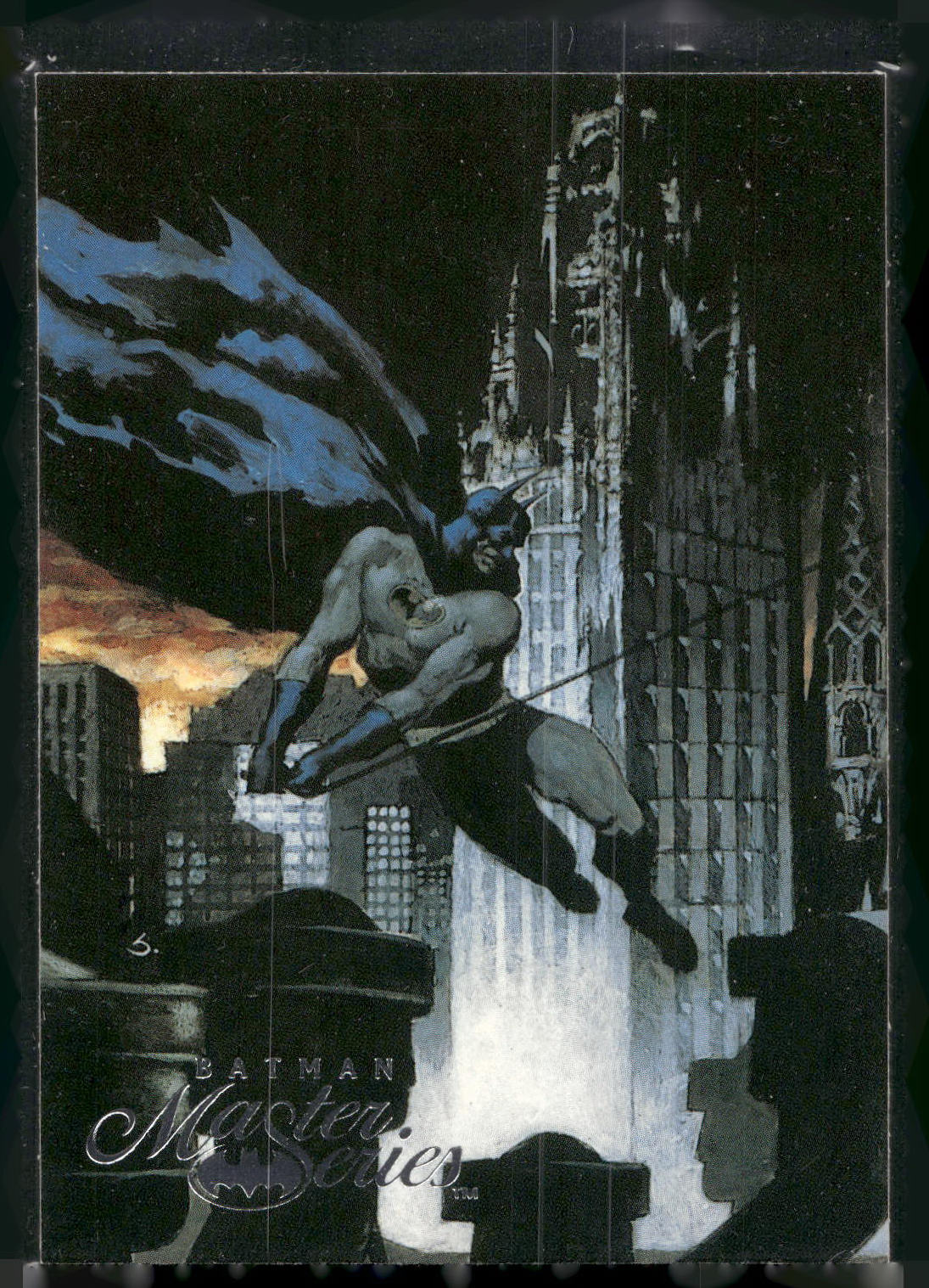 1996 SkyBox Batman Master Series #1 Gotham