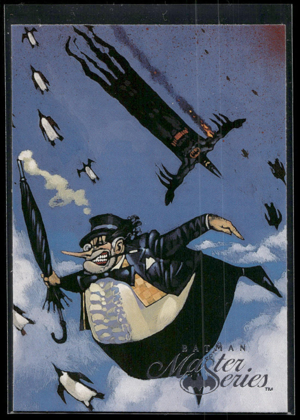 1996 SkyBox Batman Master Series #60 Birdbrained Bumbershooter