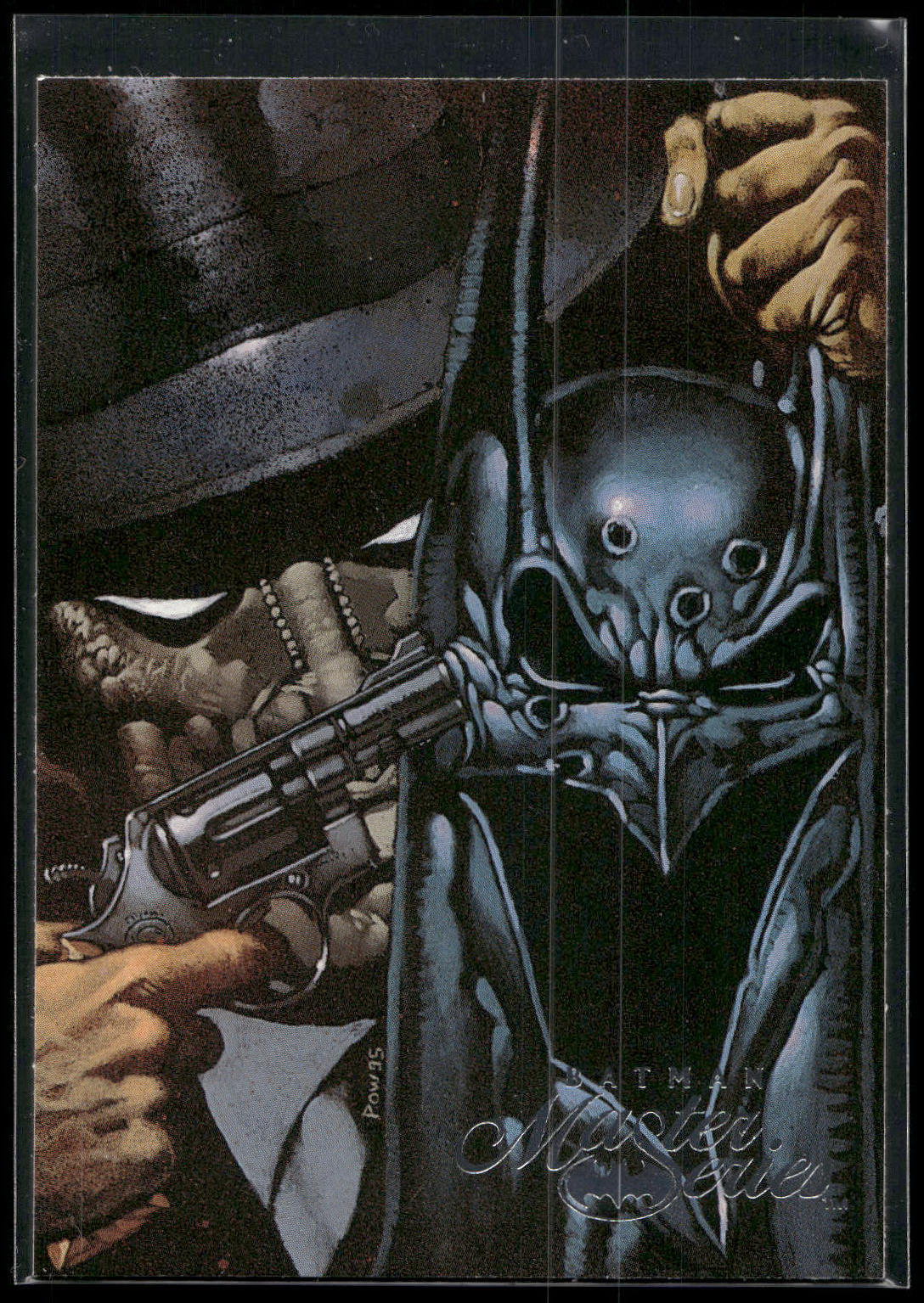 1996 SkyBox Batman Master Series #56 Masks of Black