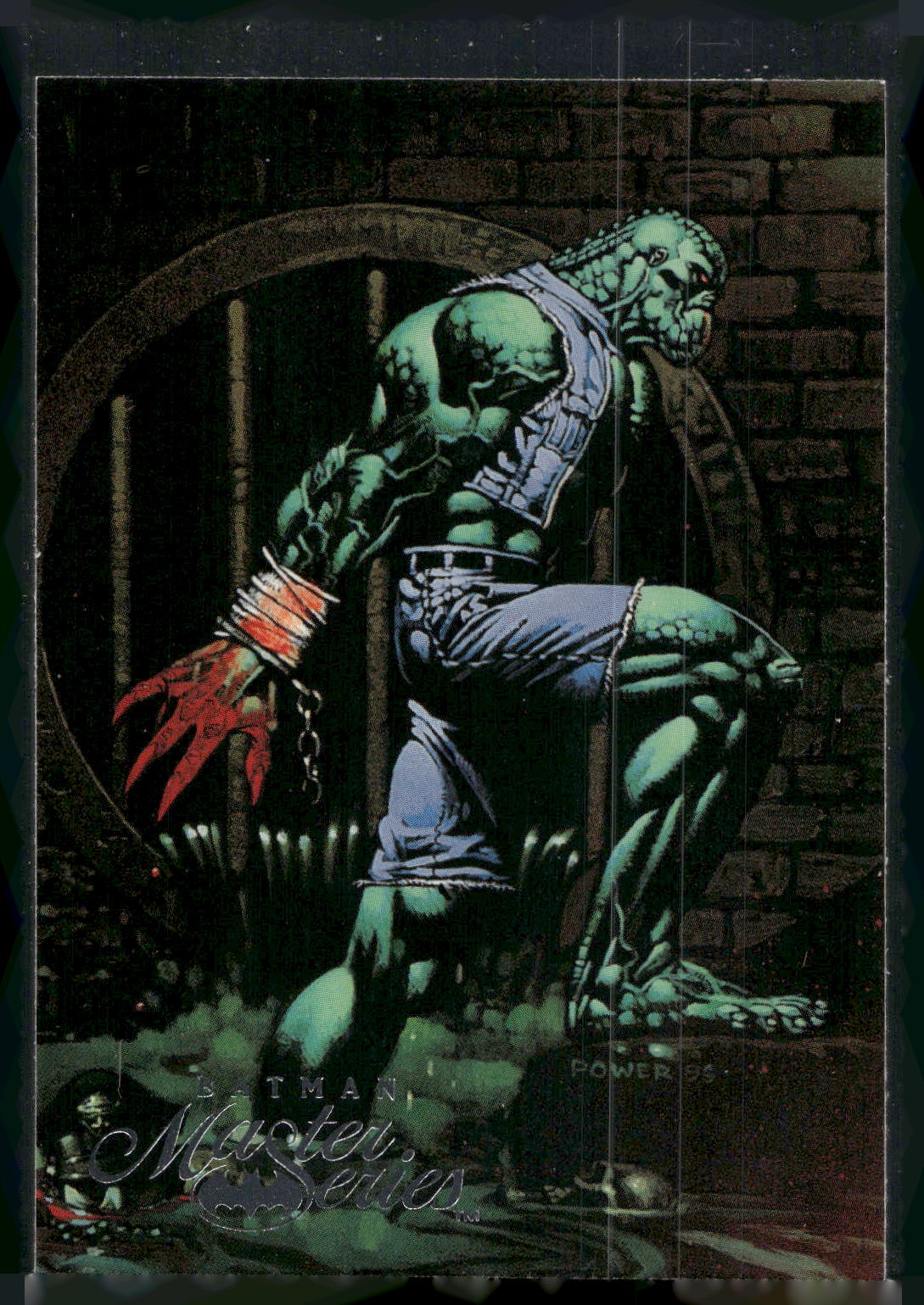 1996 SkyBox Batman Master Series #50 Killer Croc