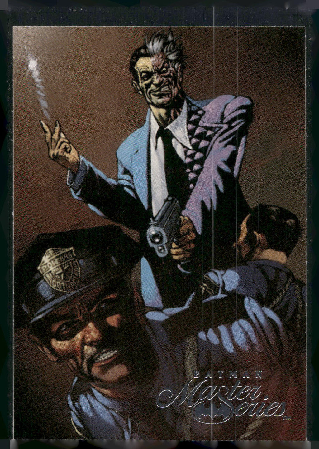 1996 SkyBox Batman Master Series #49 Two-Face