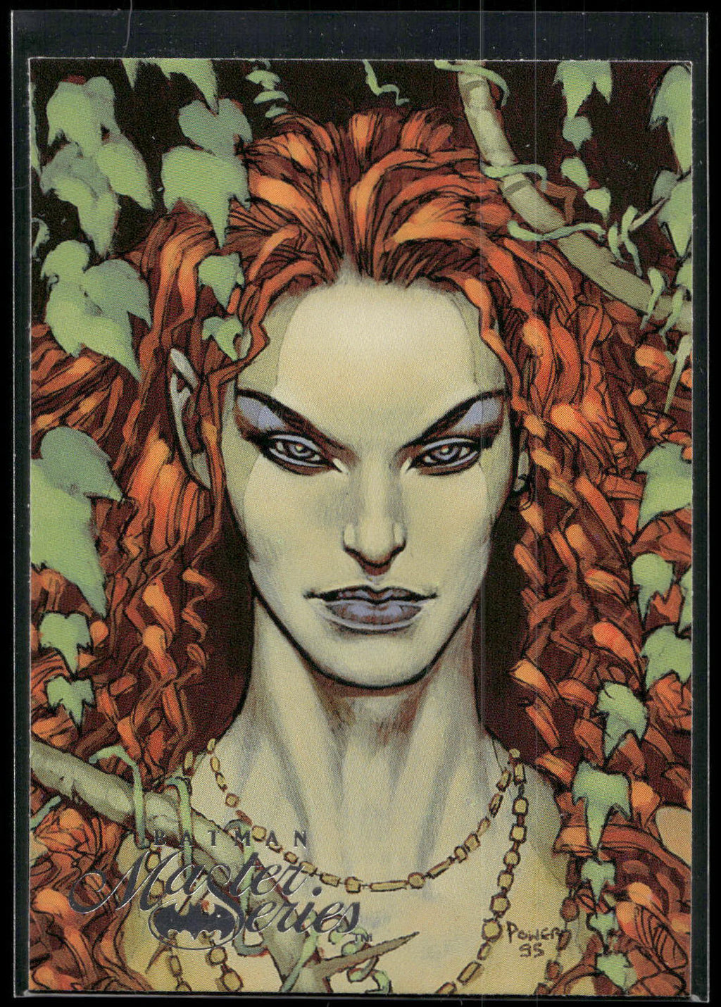 1996 SkyBox Batman Master Series #43 Poison Ivy