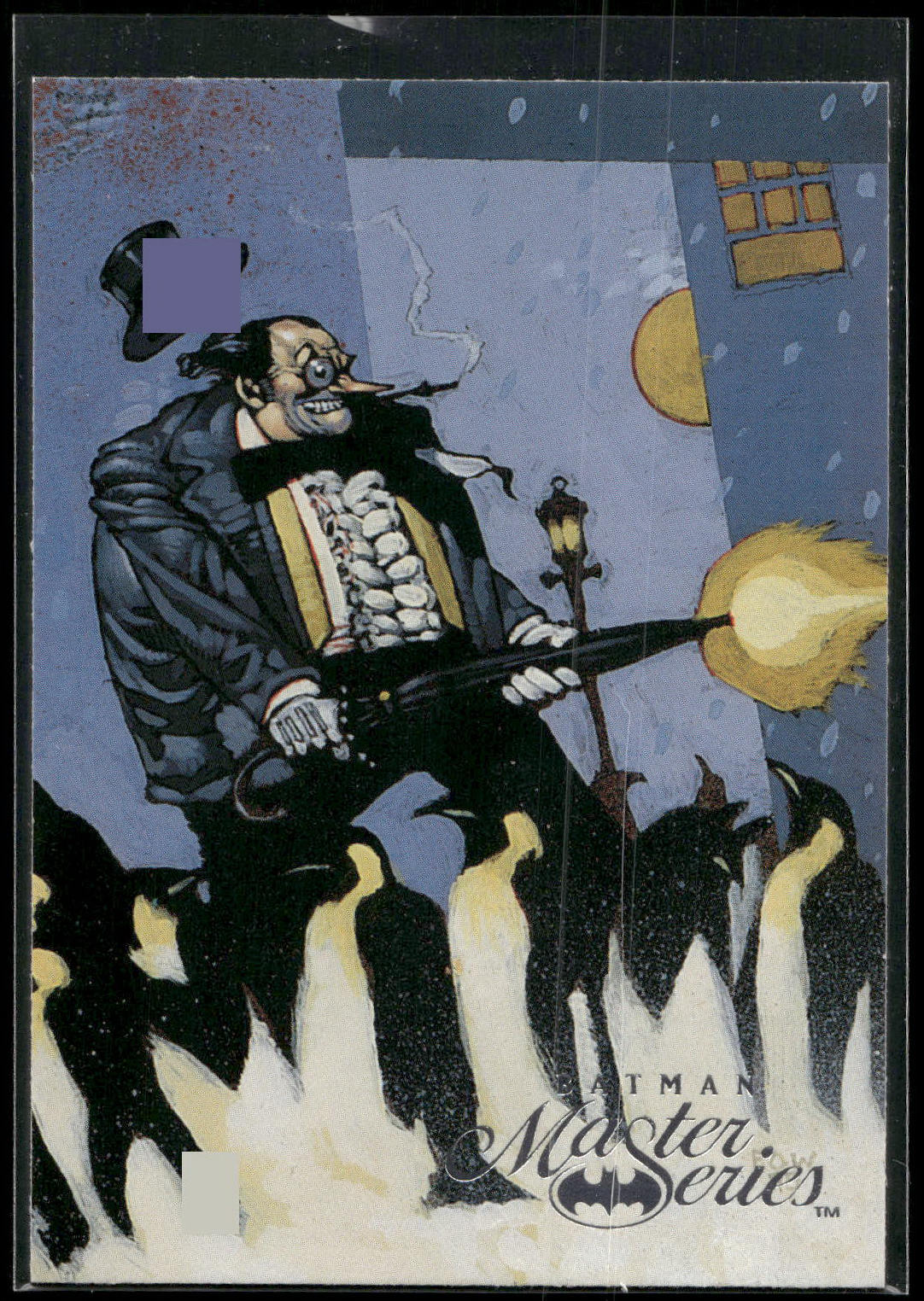 1996 SkyBox Batman Master Series #42 Penguin