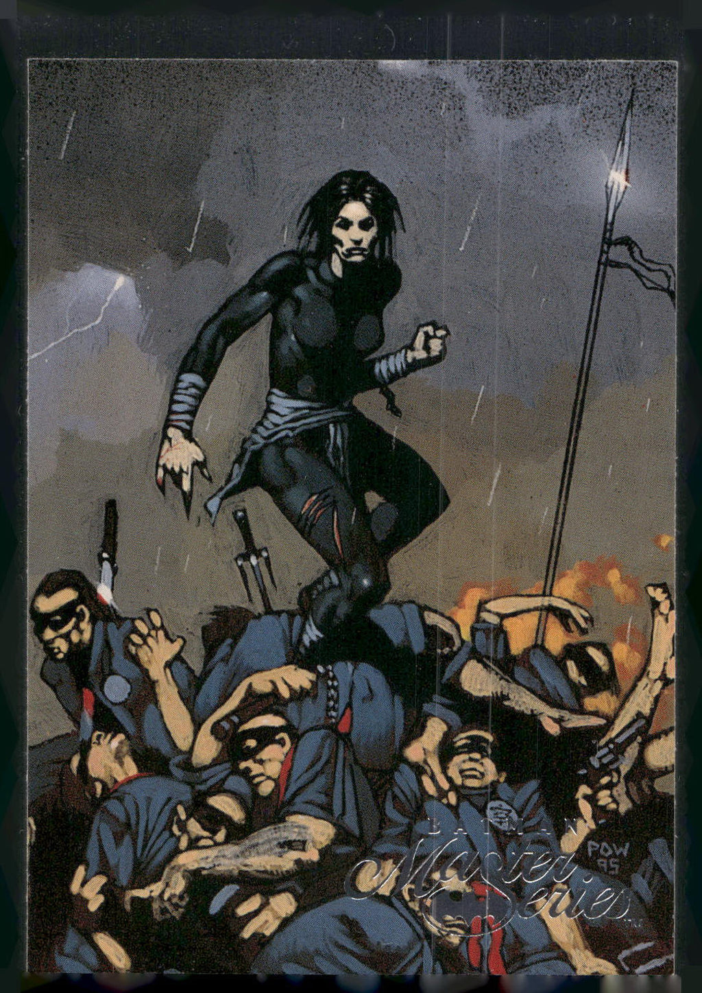 1996 SkyBox Batman Master Series #39 Lady Shiva