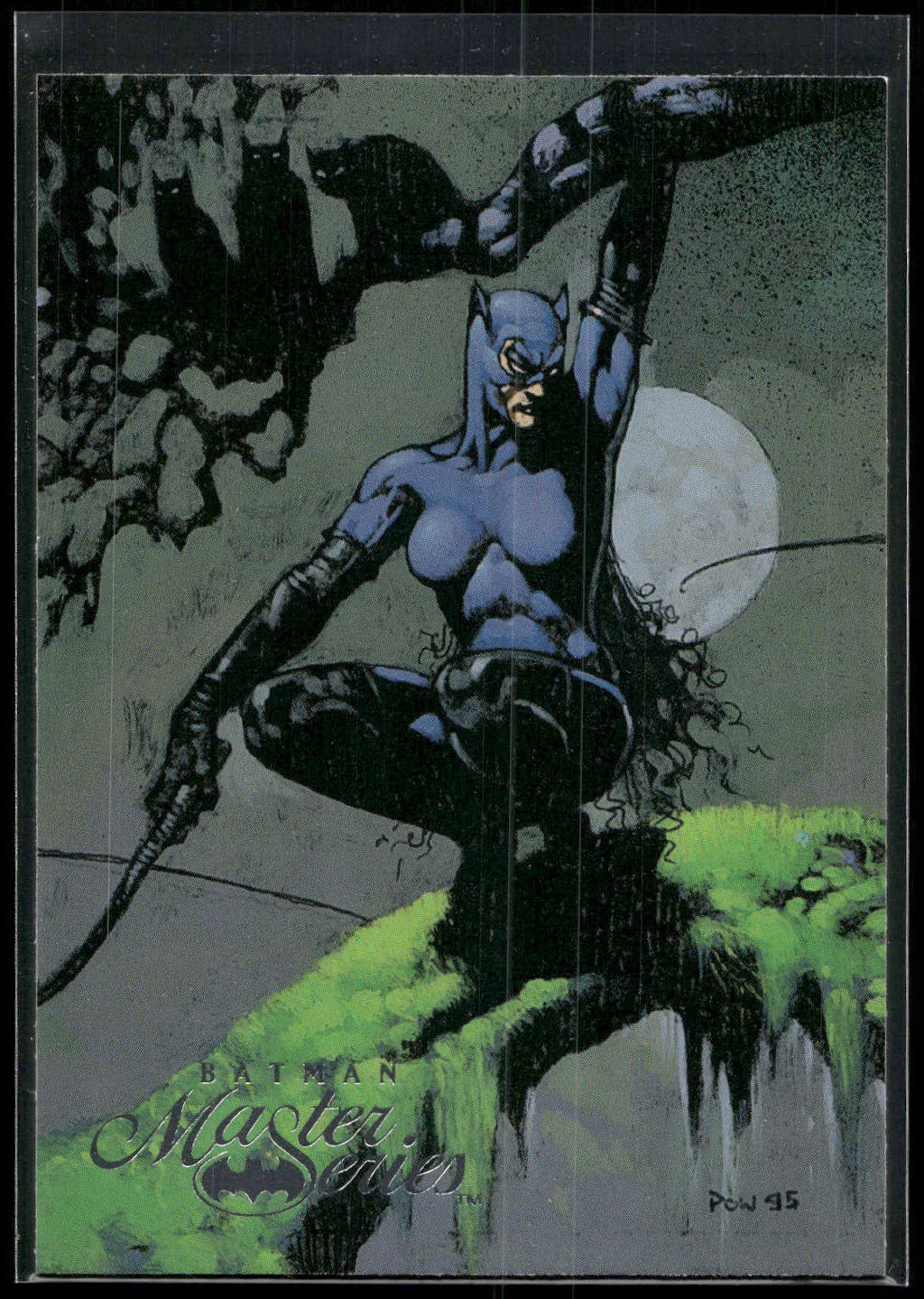 1996 SkyBox Batman Master Series #37 Catwoman