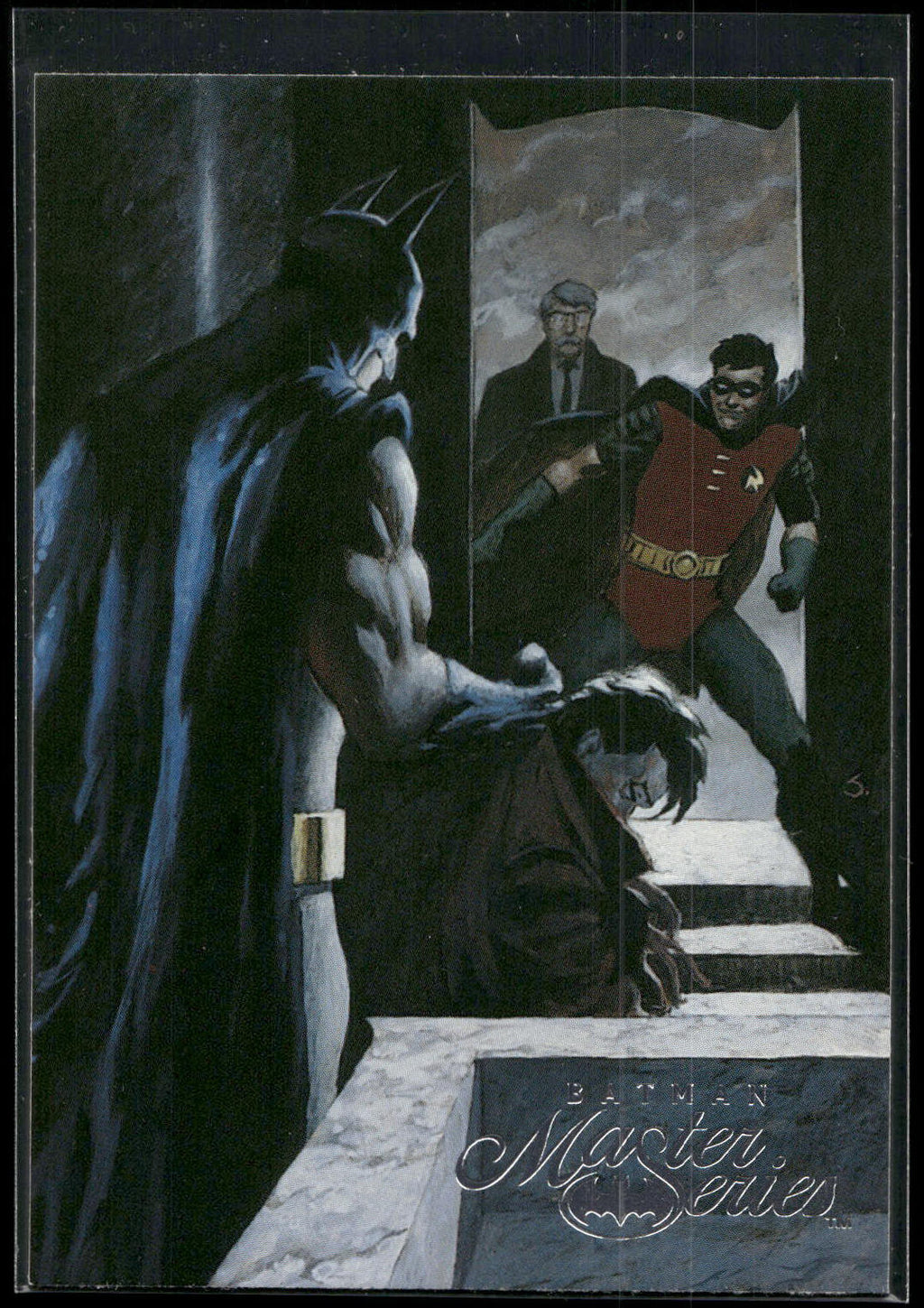 1996 SkyBox Batman Master Series #87 Accomplices