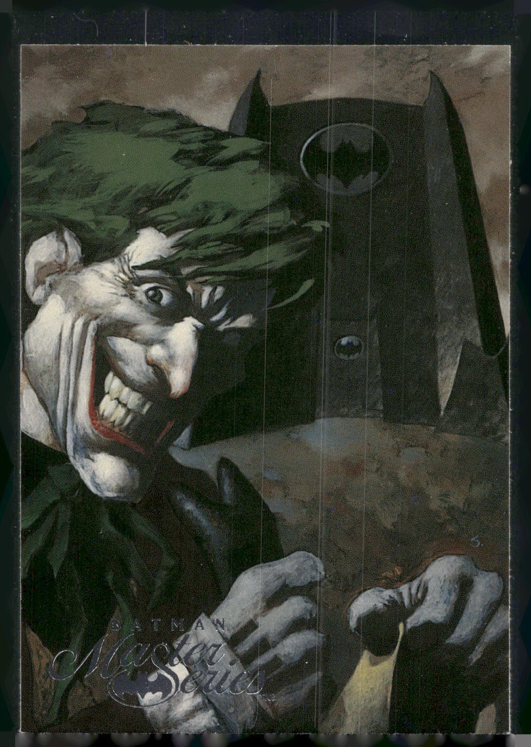 1996 SkyBox Batman Master Series #83 Unrest in Peace