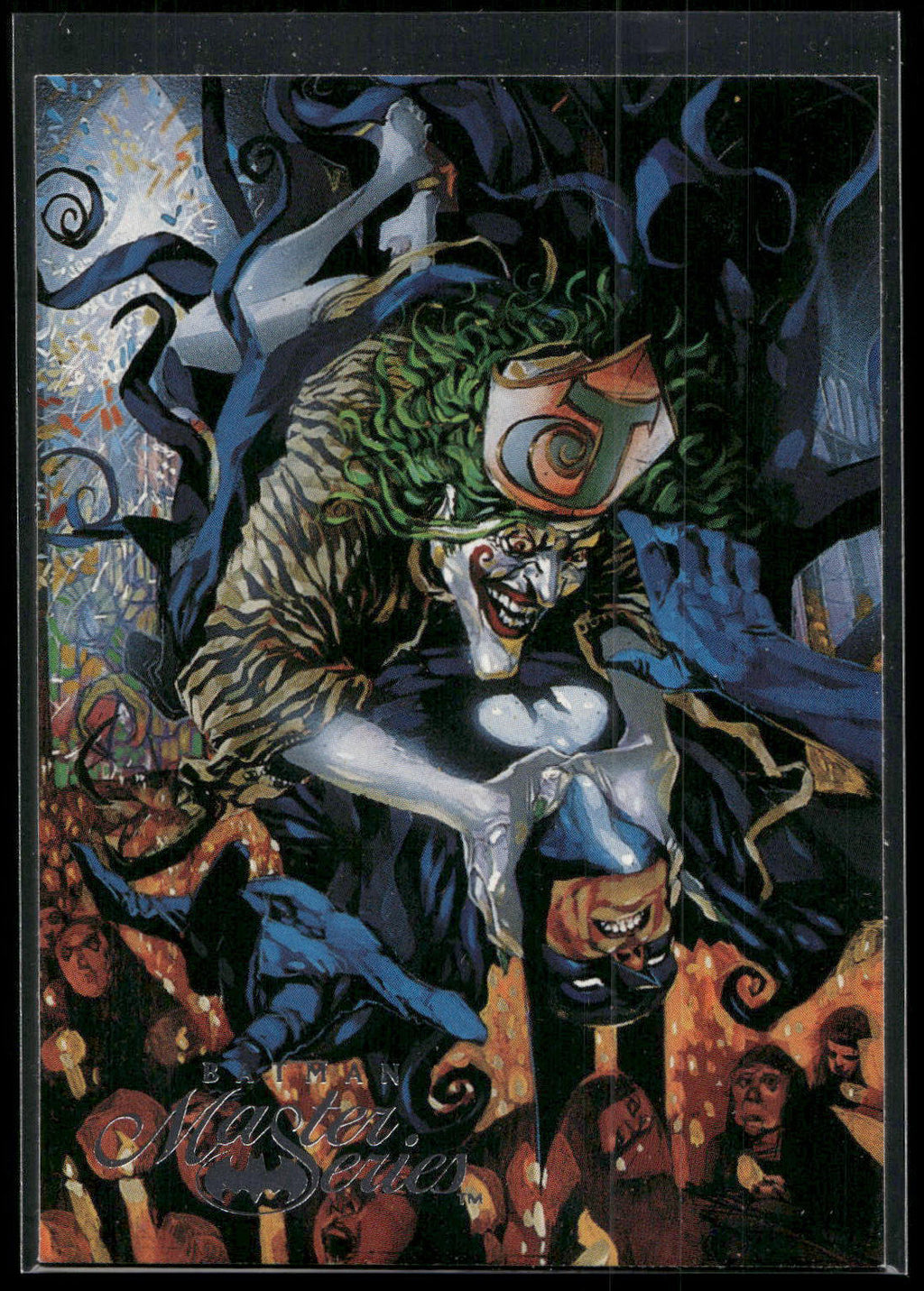 1996 SkyBox Batman Master Series #75 Sacred Scare