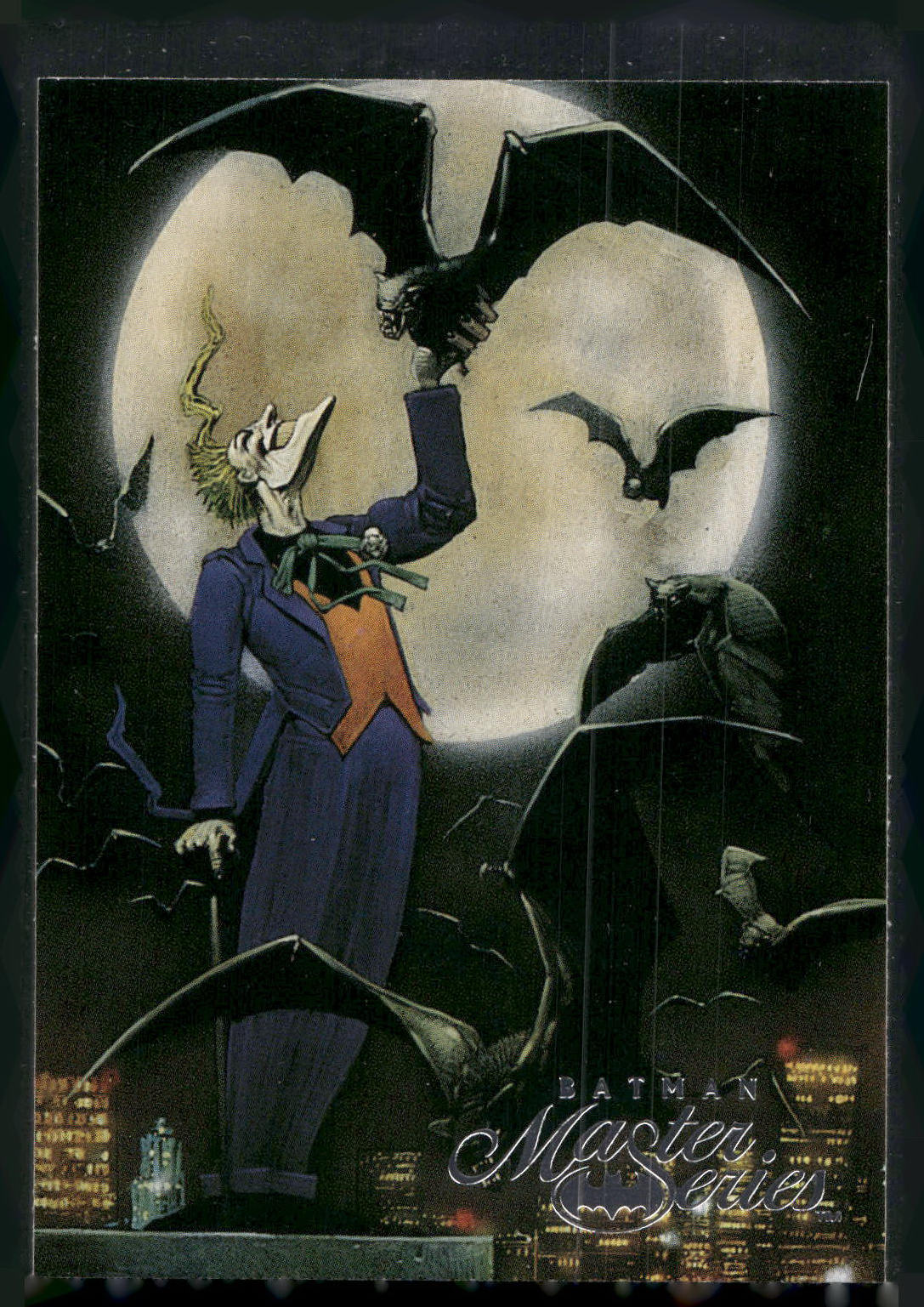 1996 SkyBox Batman Master Series #72 Worlds of Madness