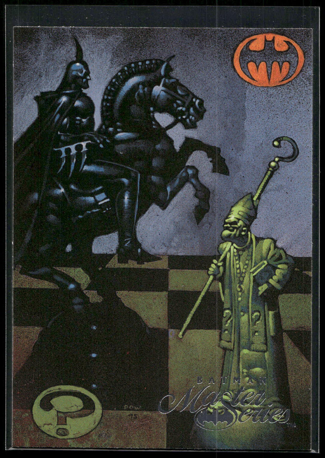 1996 SkyBox Batman Master Series #62 The Question Is…