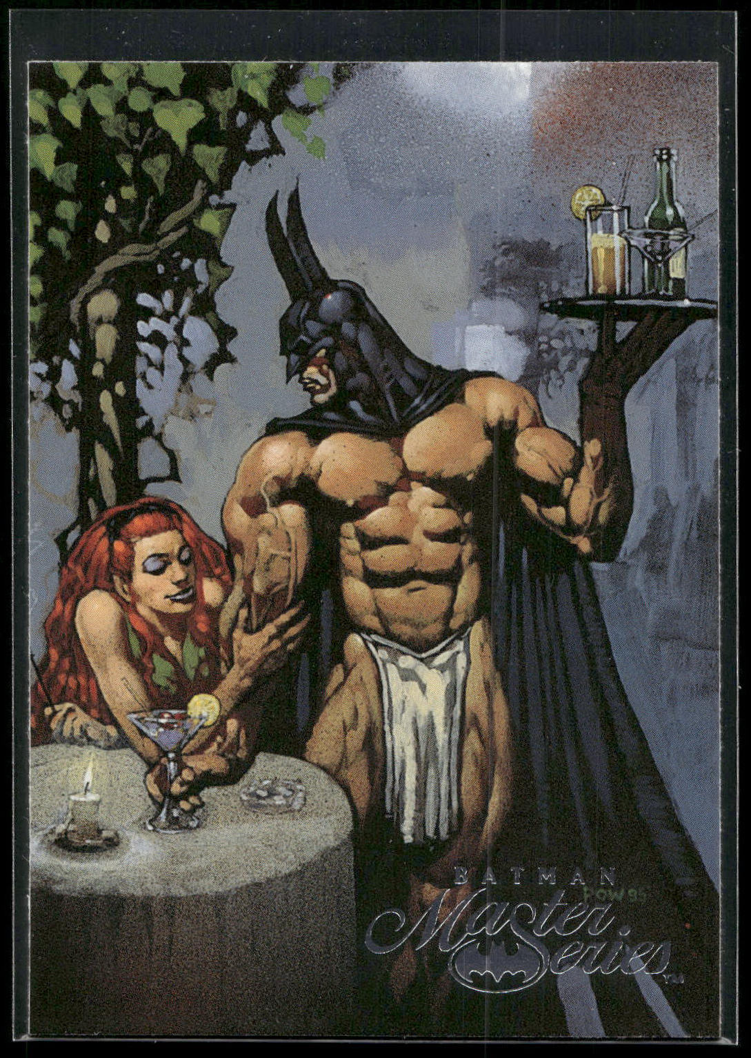 1996 SkyBox Batman Master Series #61 An Itch too far?