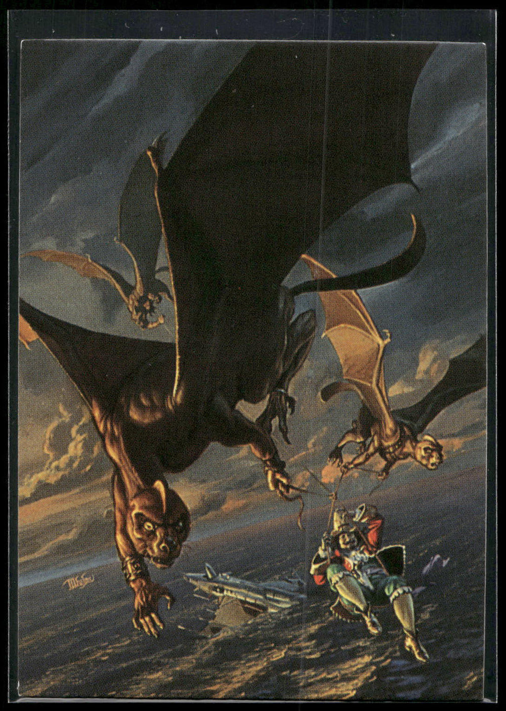 1993 Comic Images Michael Whelan Adventures in Fantasy #16 The Man Who Counts