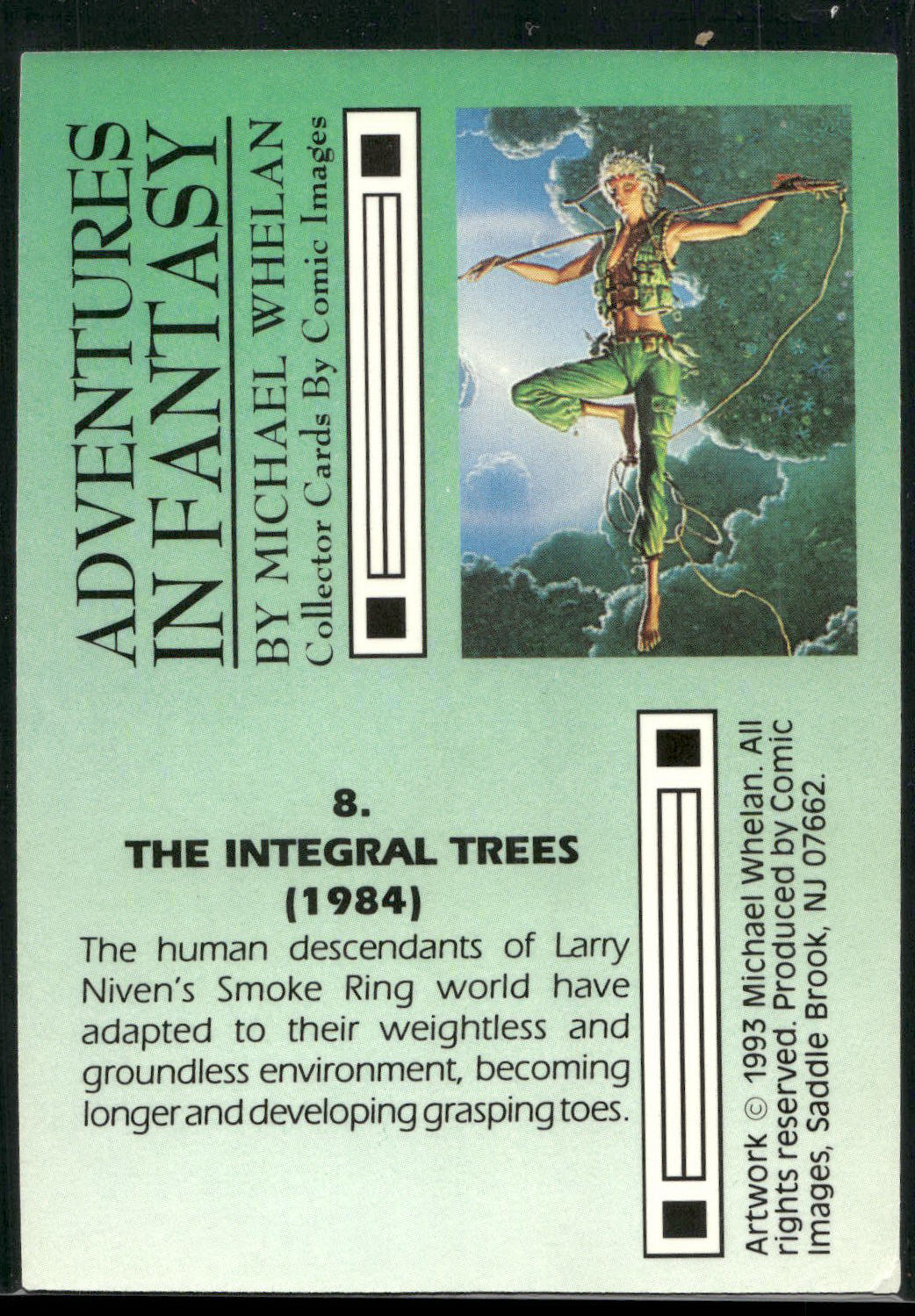 1993 Comic Images Michael Whelan Adventures in Fantasy #8 The Integral Trees