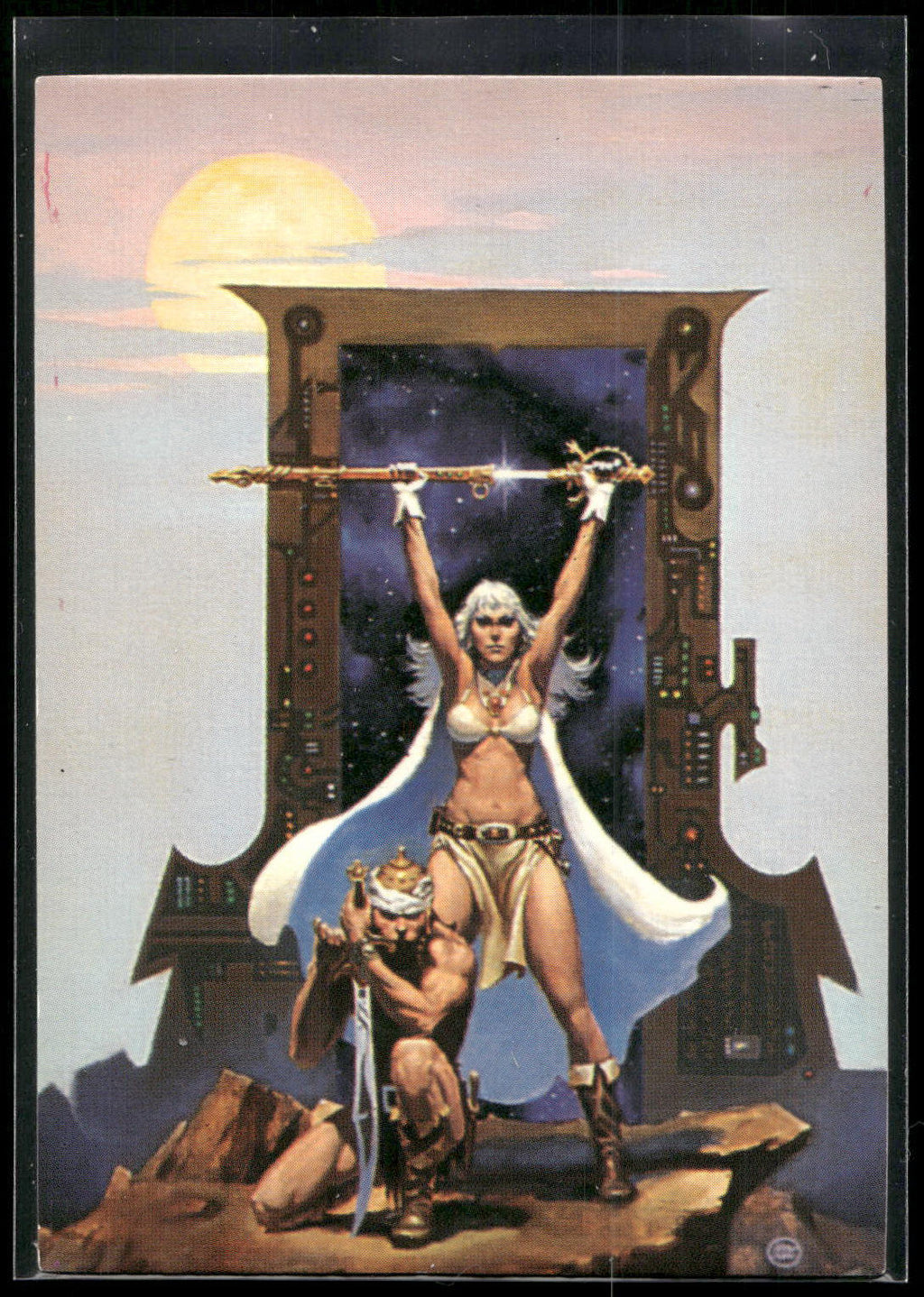1993 Comic Images Michael Whelan Adventures in Fantasy #1 The Gate of Ivrel