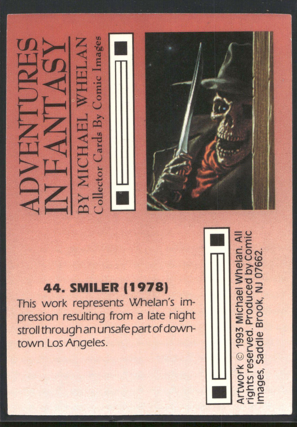 1993 Comic Images Michael Whelan Adventures in Fantasy #44 Smiler
