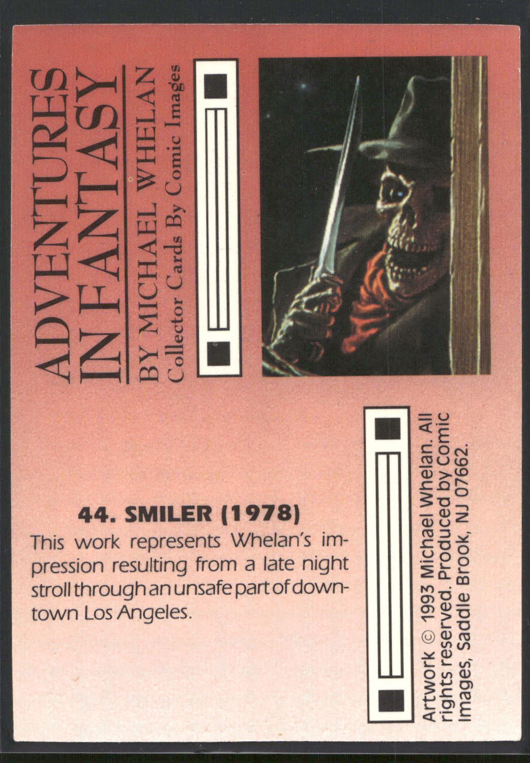 1993 Comic Images Michael Whelan Adventures in Fantasy #44 Smiler