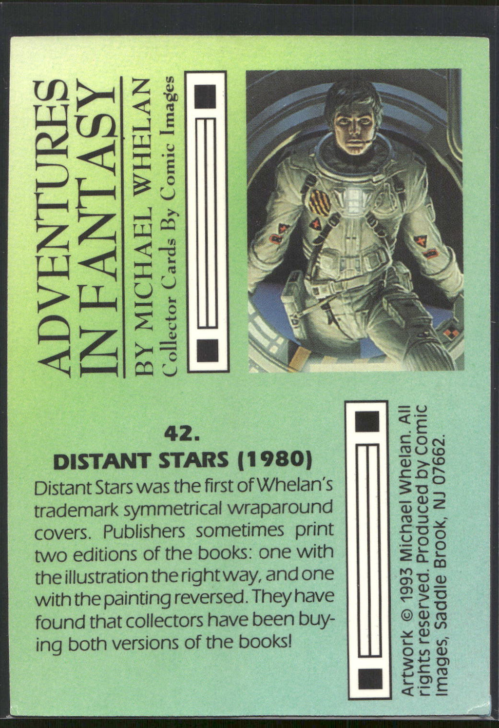 1993 Comic Images Michael Whelan Adventures in Fantasy #42 Distant Stars