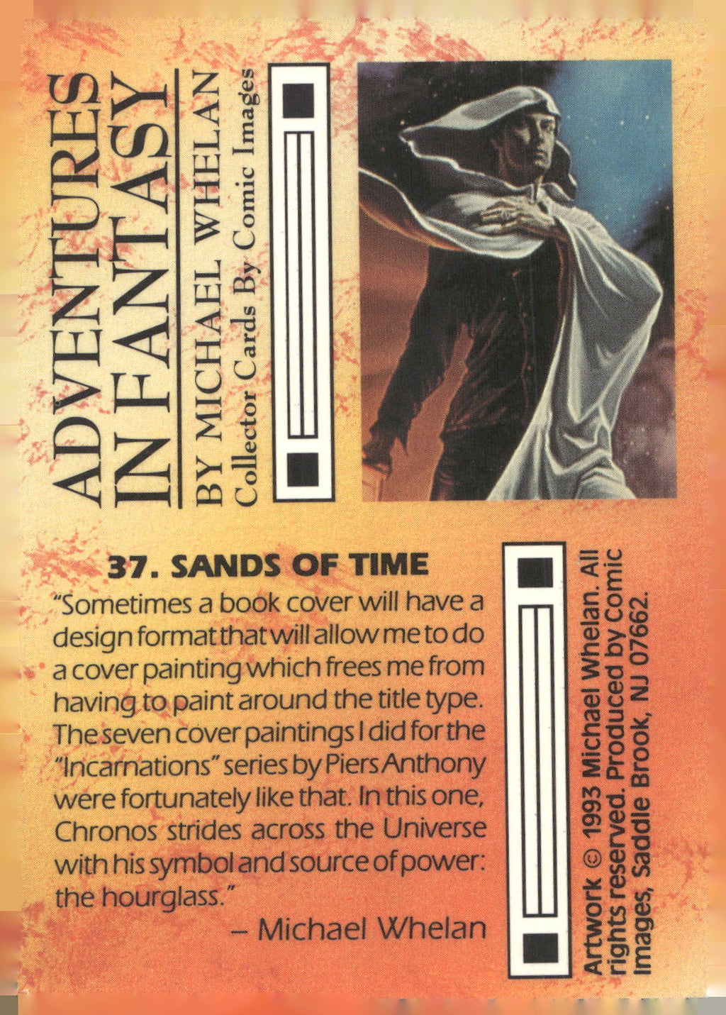 1993 Comic Images Michael Whelan Adventures in Fantasy #37 Sands of Time
