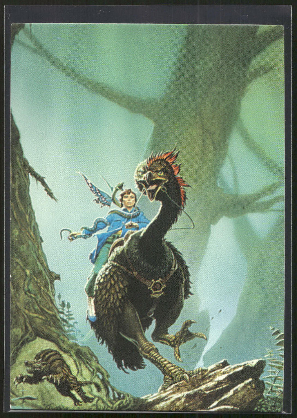 1993 Comic Images Michael Whelan Adventures in Fantasy #35 Pursuit