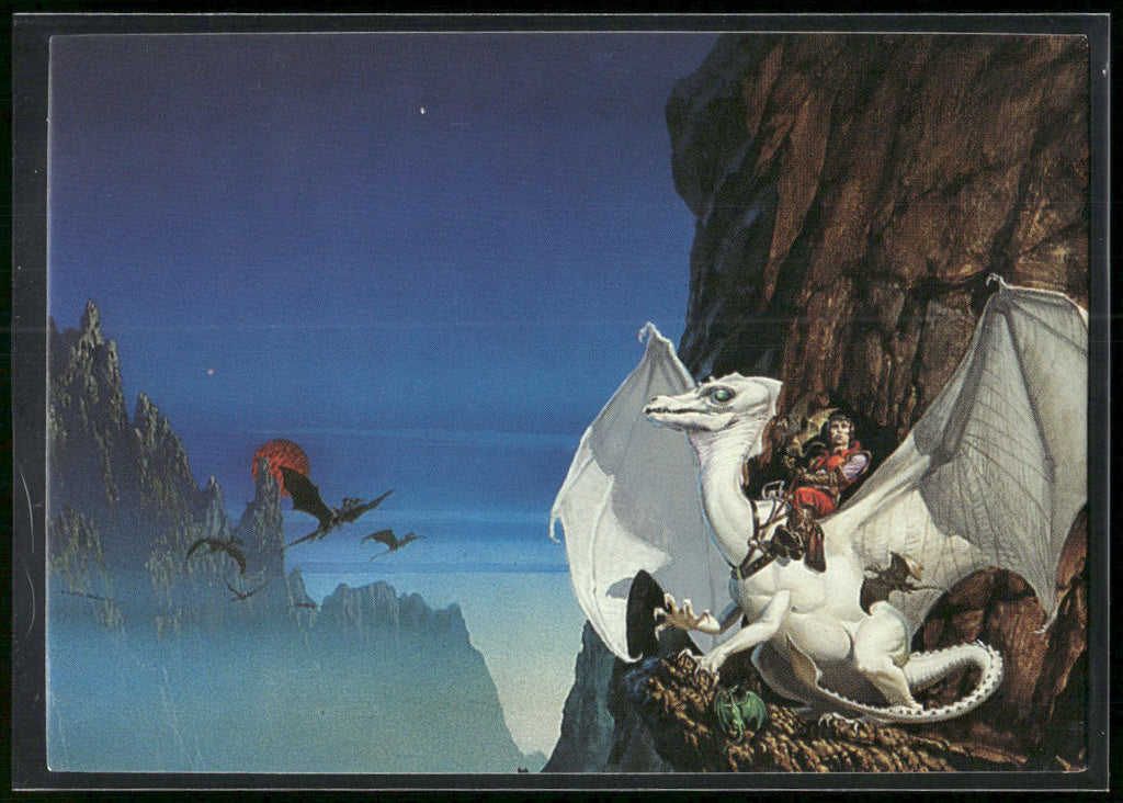 1993 Comic Images Michael Whelan Adventures in Fantasy #82 The White Dragon