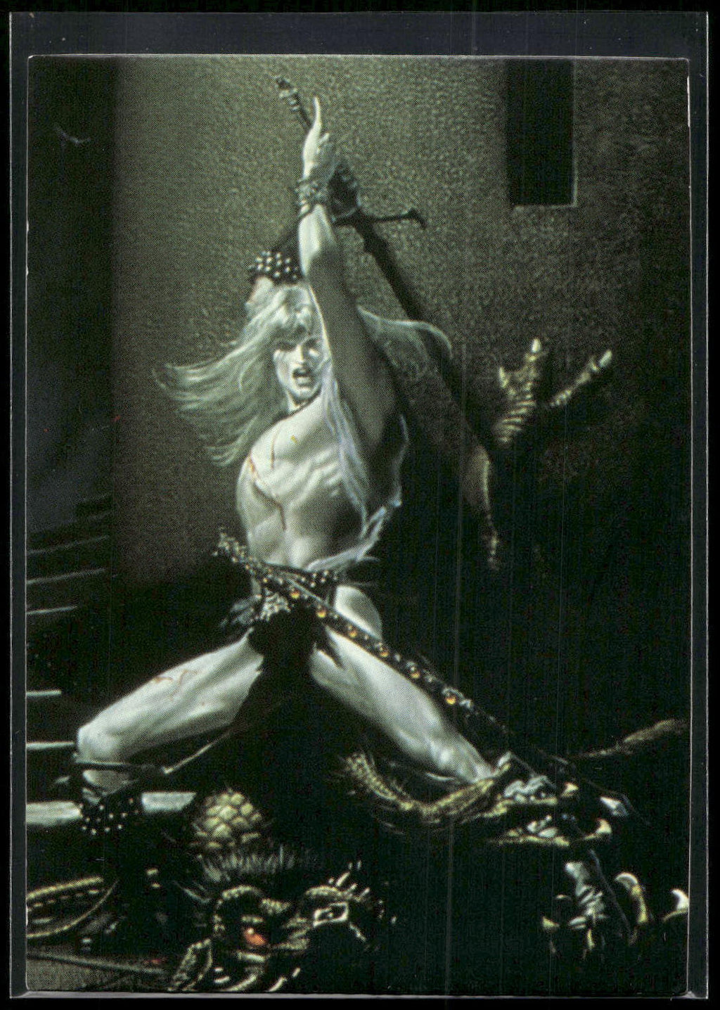 1993 Comic Images Michael Whelan Adventures in Fantasy #74 Elric Demonslayer