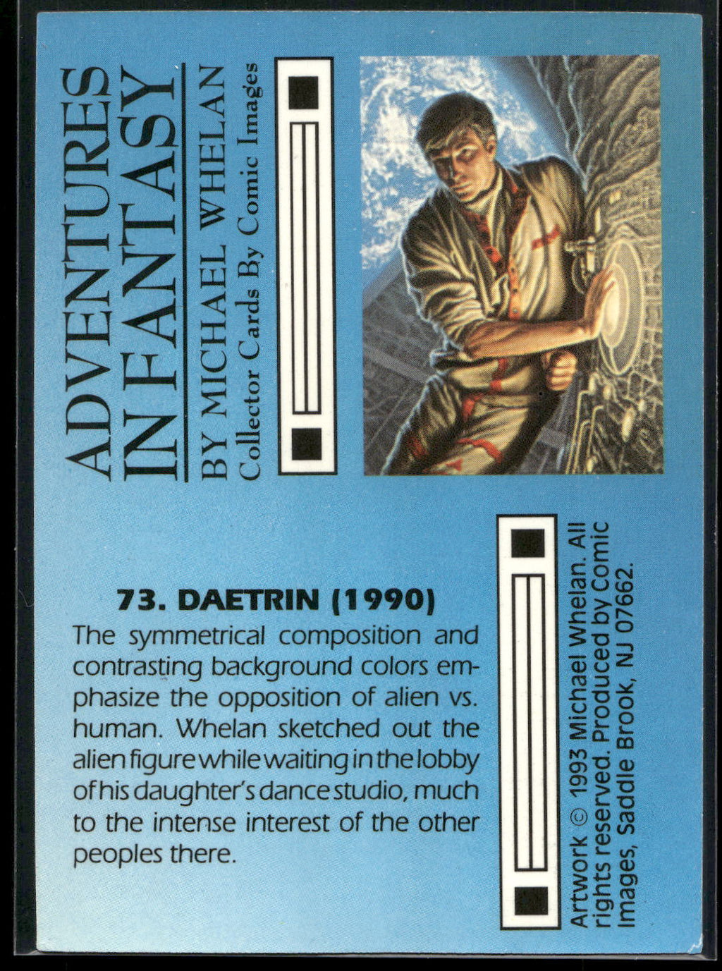 1993 Comic Images Michael Whelan Adventures in Fantasy #73 Daetrin